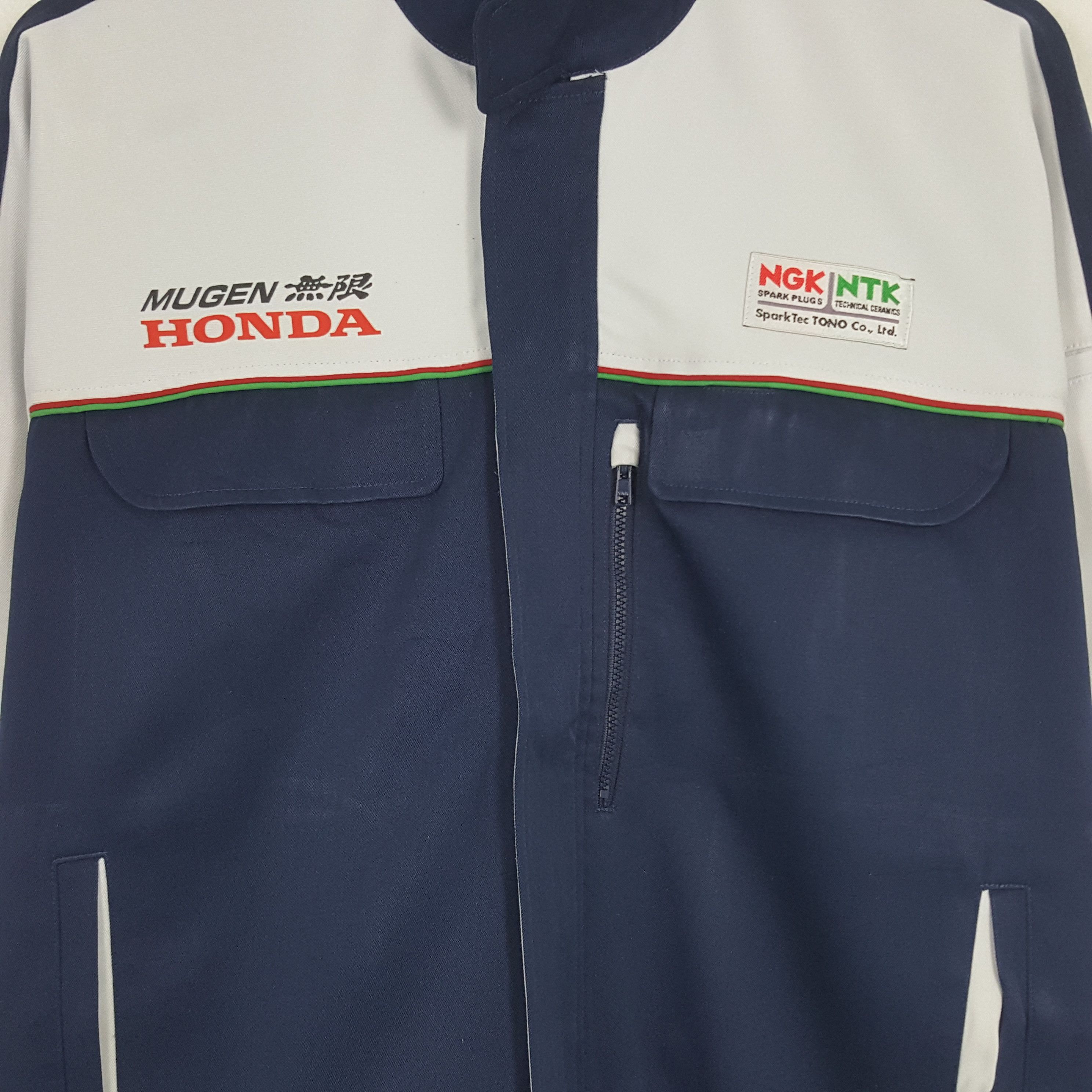 Honda × Japanese Brand × Vintage Vintage Mugen Honda Racing Custom Japan Uniform Jacket Size US XL / EU 56 / 4 - 4 Thumbnail