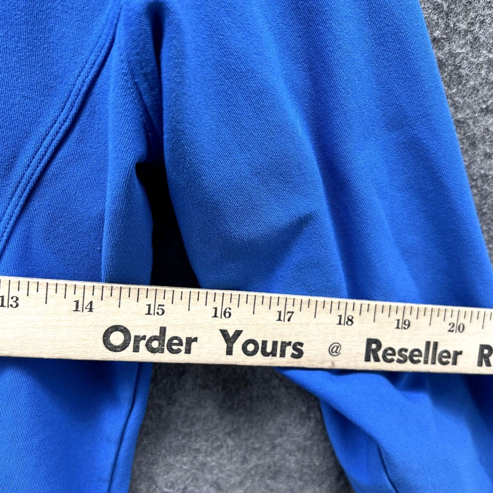 Nike VINTAGE Nike Sweater Women Small Blue Full Zip Dri Fit Mock Neck Knit Logo Shirt Size S / US 4 / IT 40 - 7 Thumbnail
