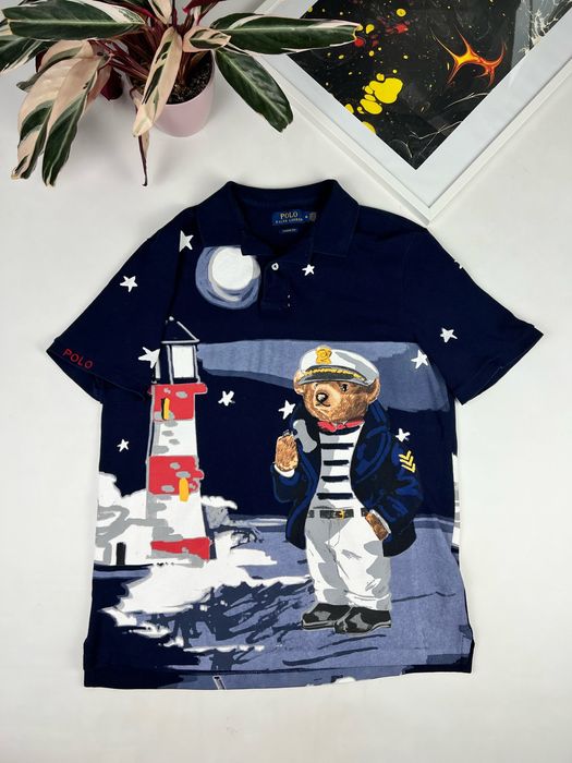 Nautical bear polo best sale