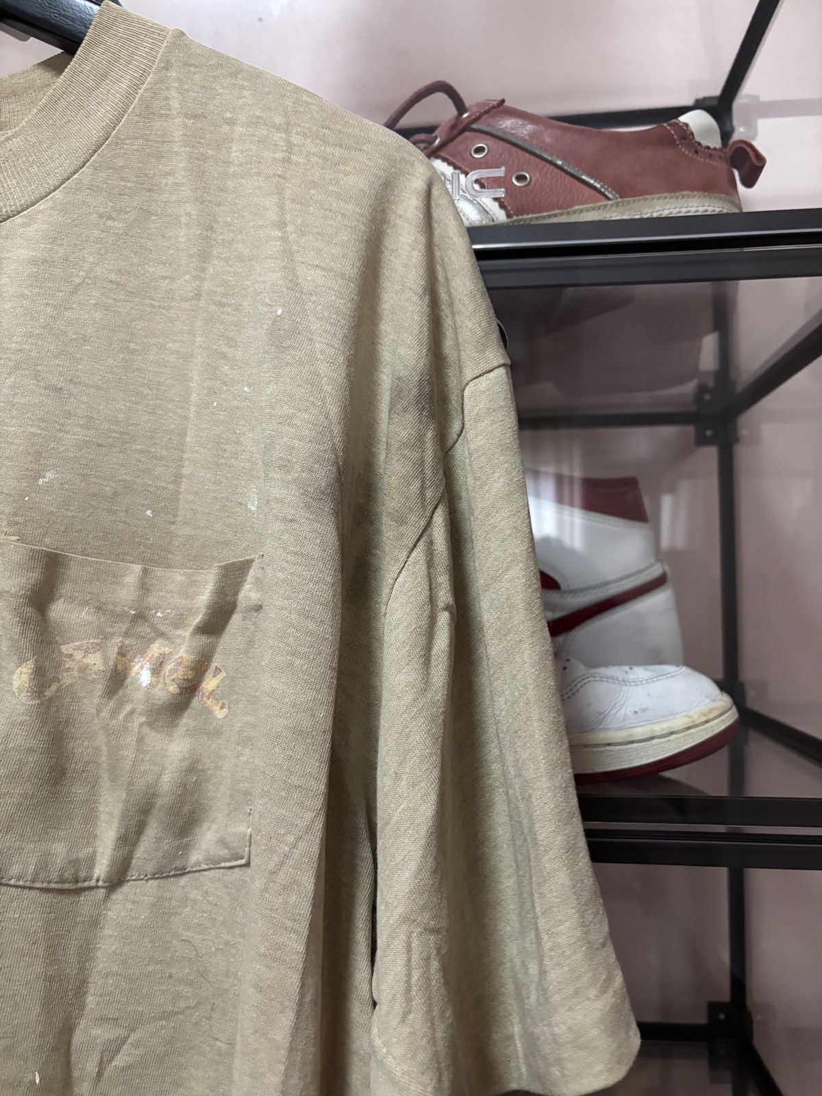 Camel × Vintage Vintage 90s camel distressed faded tshirt Size US XL / EU 56 / 4 - 7 Thumbnail