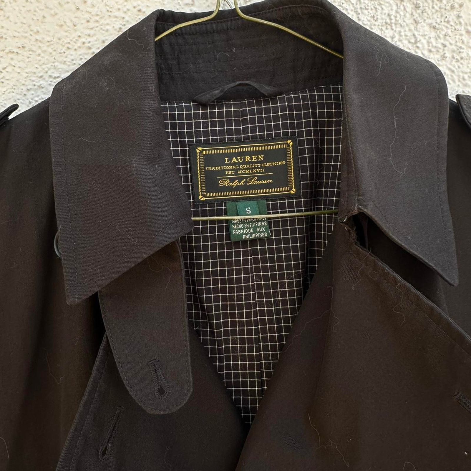 Ralph Lauren Vintage Ralph Lauren Trench Coat Size S / US 4 / IT 40 - 2 Thumbnail