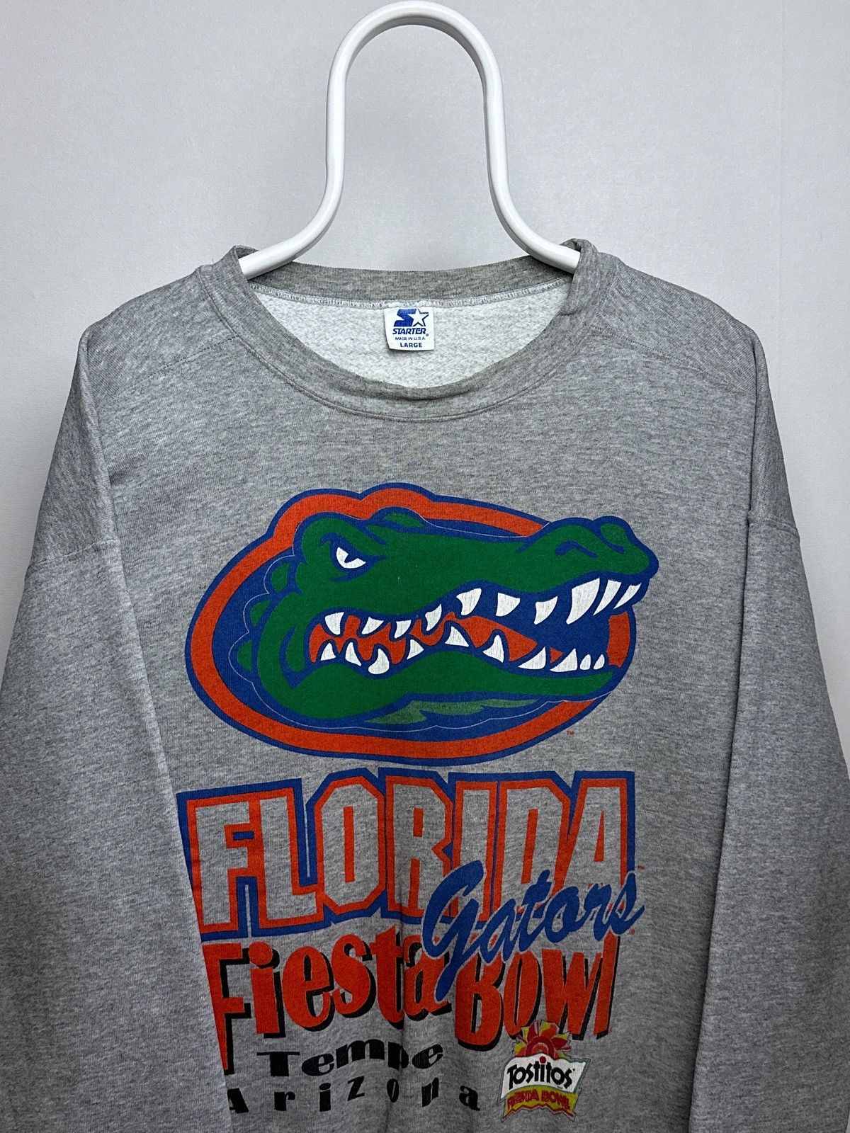 Starter Vintage Starter 90s Florida Gators Crewneck Sweatshirt Size US L / EU 52-54 / 3 - 2 Thumbnail