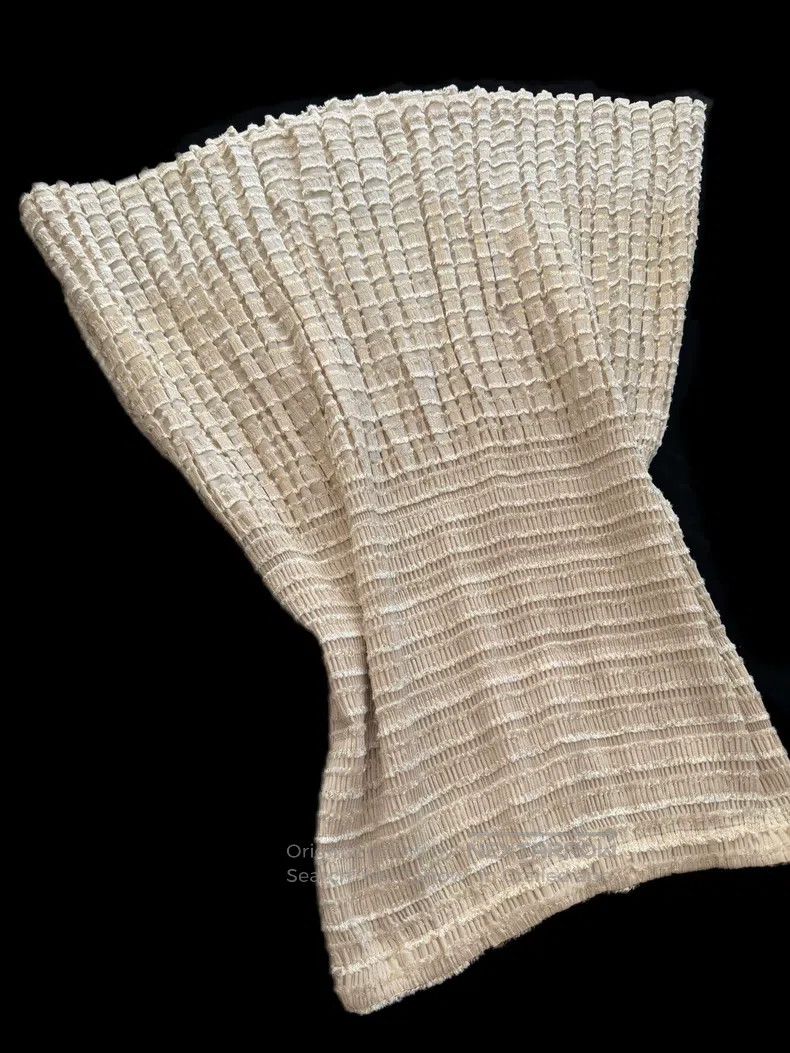 Issey Miyake Issey Miyake Beige Skirt Size 25" / US 0 / IT 36 - 5 Thumbnail