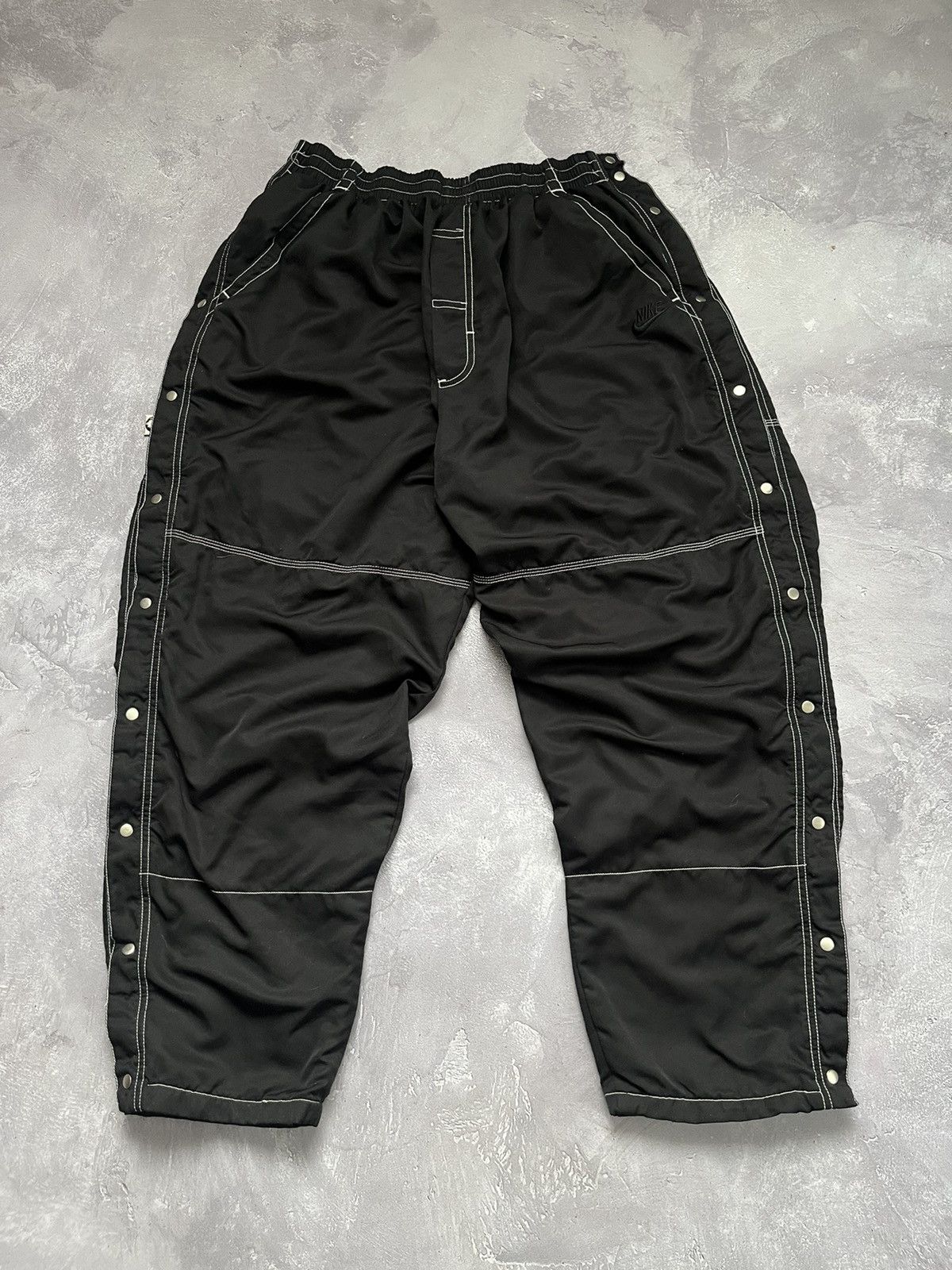 Nike Vintage Nike 90’s Drill Challenge Court Buttons Up Pants Size US 34 / EU 50 - 1 Thumbnail