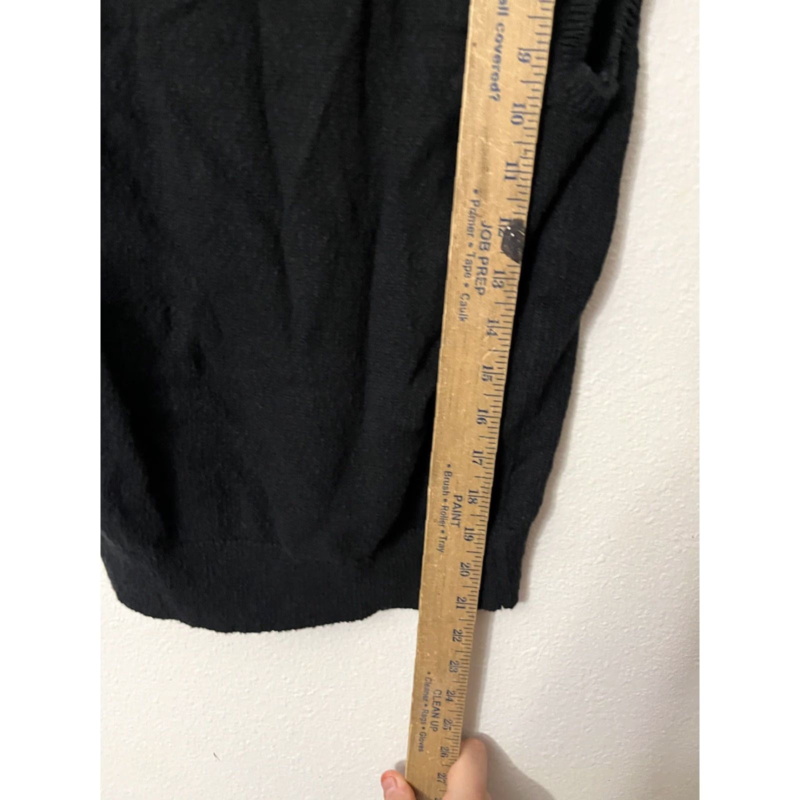 Ann Taylor VINTAGE Ann Taylor LOFT Blouse Shirt Sleeveless V-Neck Tie XS Black Womens Size XS / US 0-2 / IT 36-38 - 5 Thumbnail