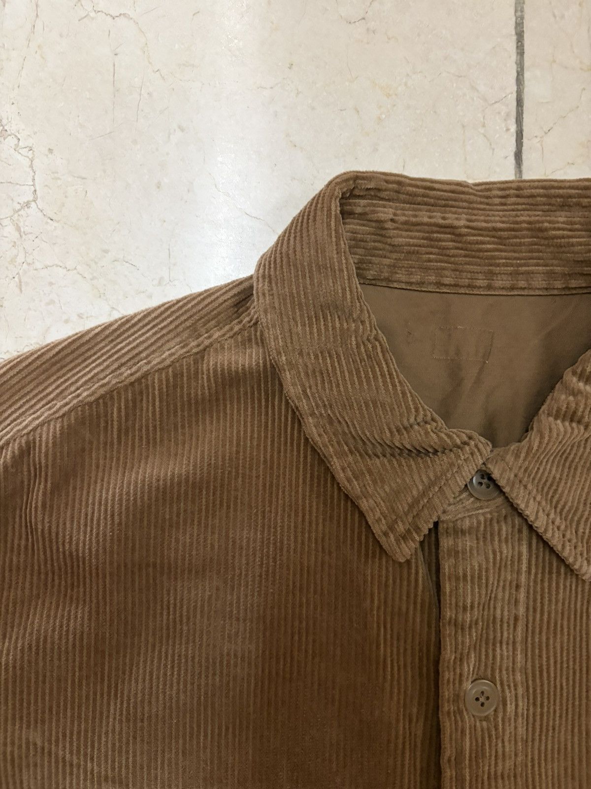 Vintage 90s Japanese Vintage Corduroy Work Jacket Size US M / EU 48-50 / 2 - 2 Thumbnail