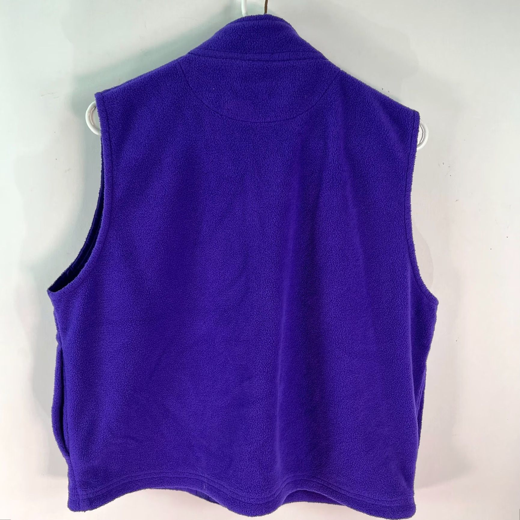 Vintage VINTAGE Alpine Tek By Palmettos Womens Fleece Mock Neck Sleeveless Blue Vest Size L Size L / US 10 / IT 46 - 2 Thumbnail