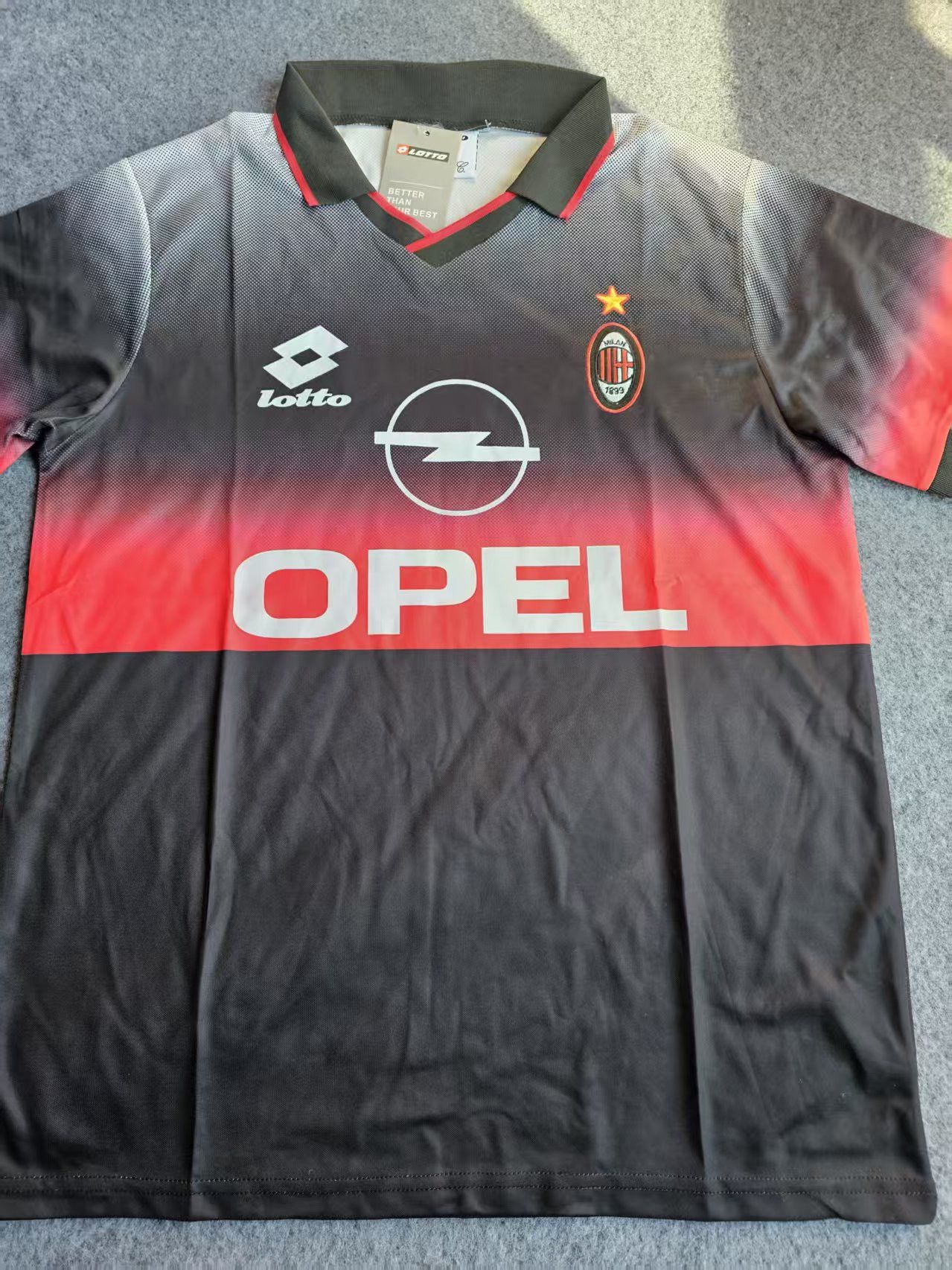 Other 1995 96 AC Milan Jersey training suit black S Size US S / EU 44-46 / 1 - 1 Thumbnail