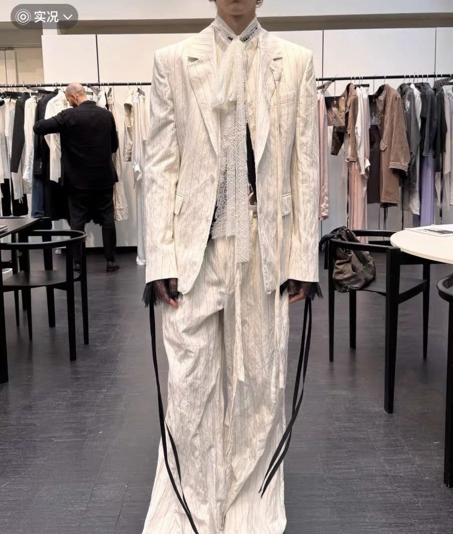 Ann Demeulemeester Ann Demeulemeester Hansteen tailored blazer Size US L / EU 52-54 / 3 - 9 Thumbnail