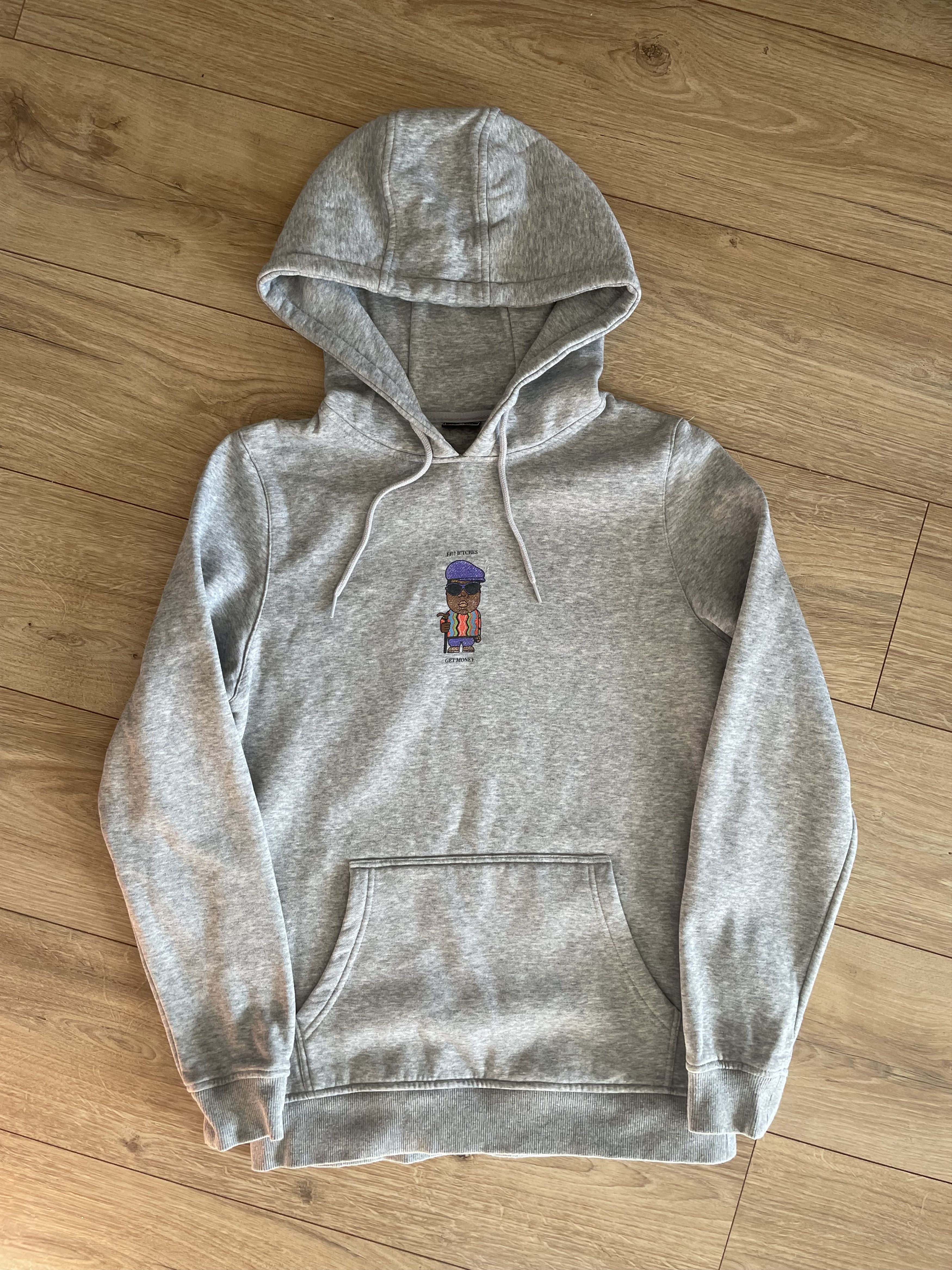 Vintage F#!? B*TCHES MAKE MONEY HOODIE Y2K HOODIE Size US S / EU 44-46 / 1 - 2 Thumbnail