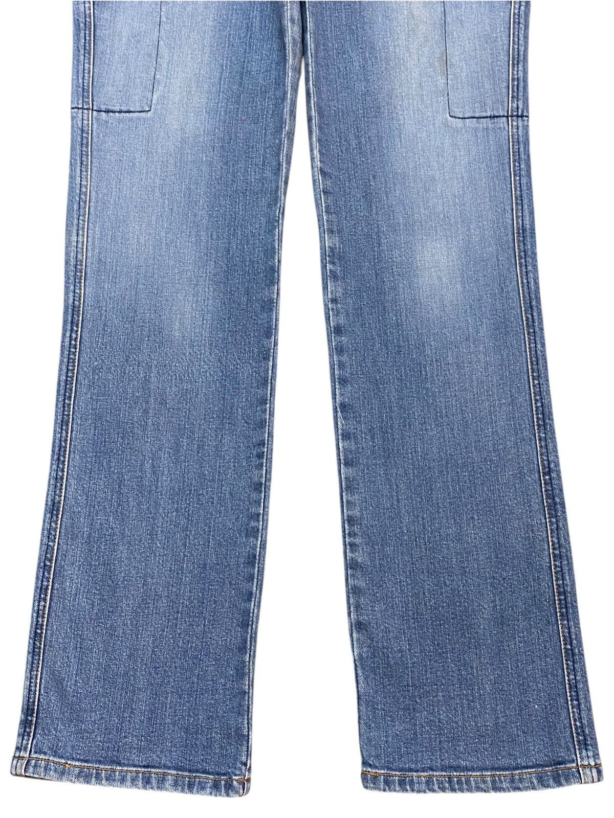 Japanese Brand Japanese Brand Blue Wash Carpenter Cargo Slim Jeans Size US 30 / EU 46 - 5 Thumbnail