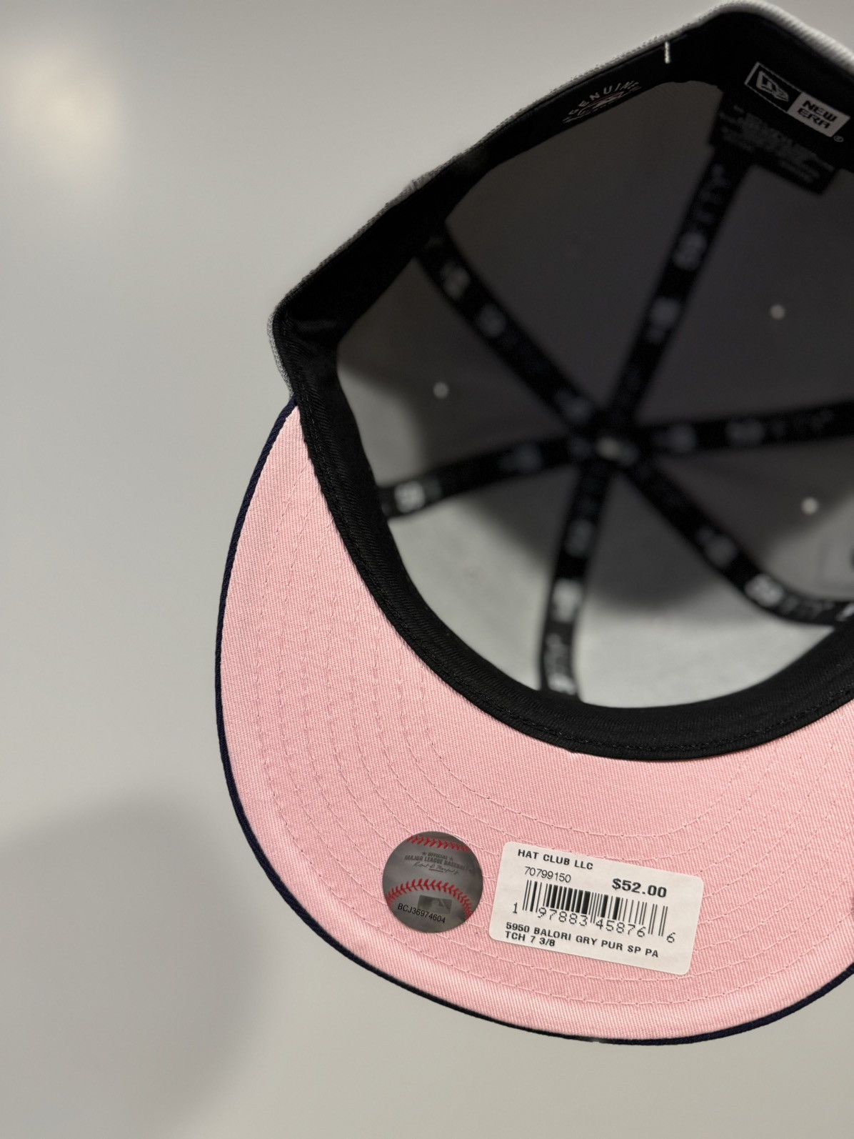 Hat Club × MLB × New Era Hatclub Exclusive Baltimore Orioles Baltimore Script 7 3/8 Size ONE SIZE - 4 Thumbnail