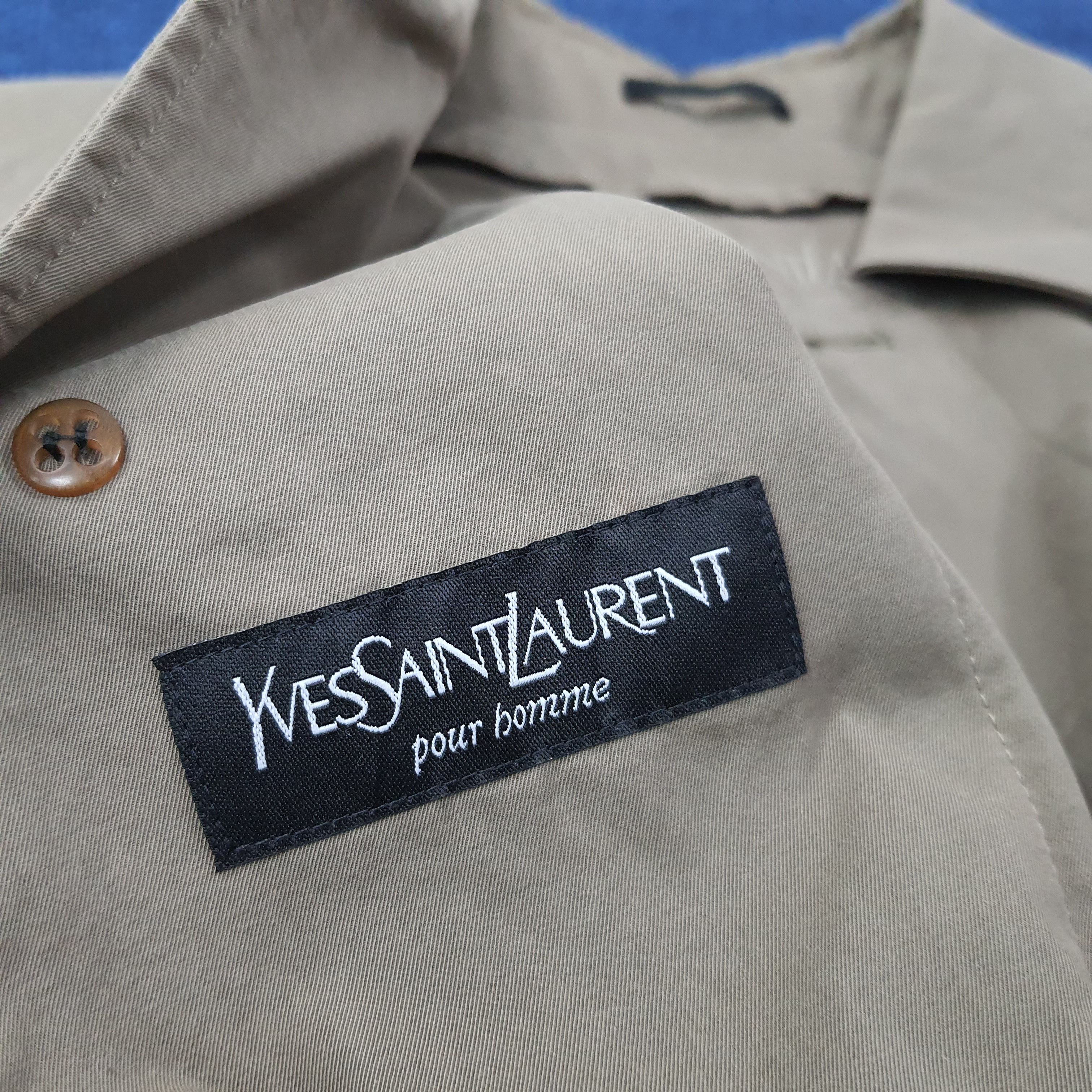 Yves Saint Laurent Vintage Yves Saint Laurent YSL Trench Coat with Vests C250N8 Size US L / EU 52-54 / 3 - 5 Thumbnail