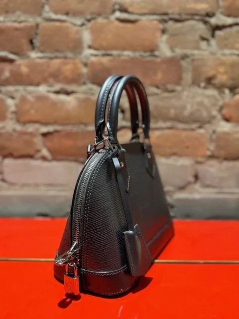 Louis Vuitton Louis Vuitton Alma BB – Épi Leather “Gunmetal” (2015) Size ONE SIZE - 4 Thumbnail
