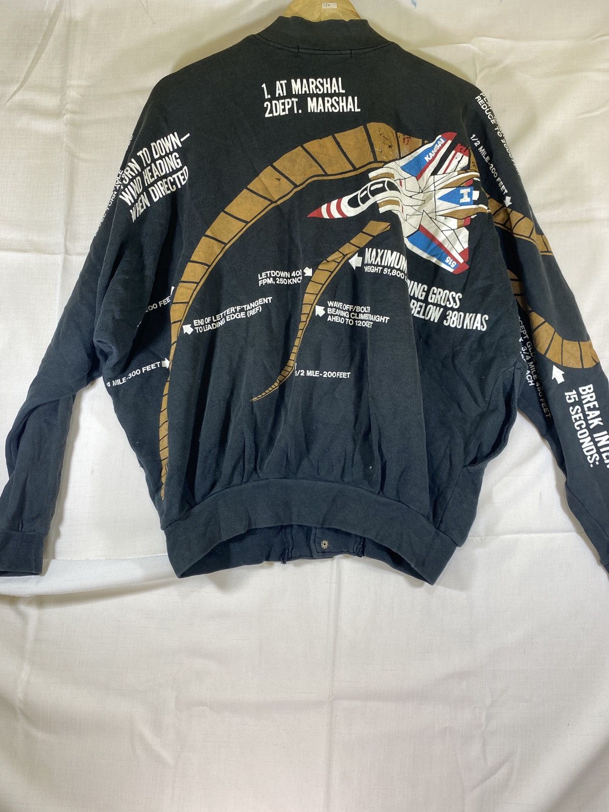 Kansai Yamamoto archive kansai plane varsity cotton Size US L / EU 52-54 / 3 - 2 Thumbnail