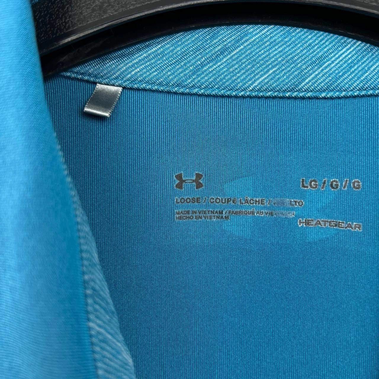 Under Armour Under Armour Golf Polo Shirt Men Blue Loose Fit Collared L Size US L / EU 52-54 / 3 - 5 Thumbnail