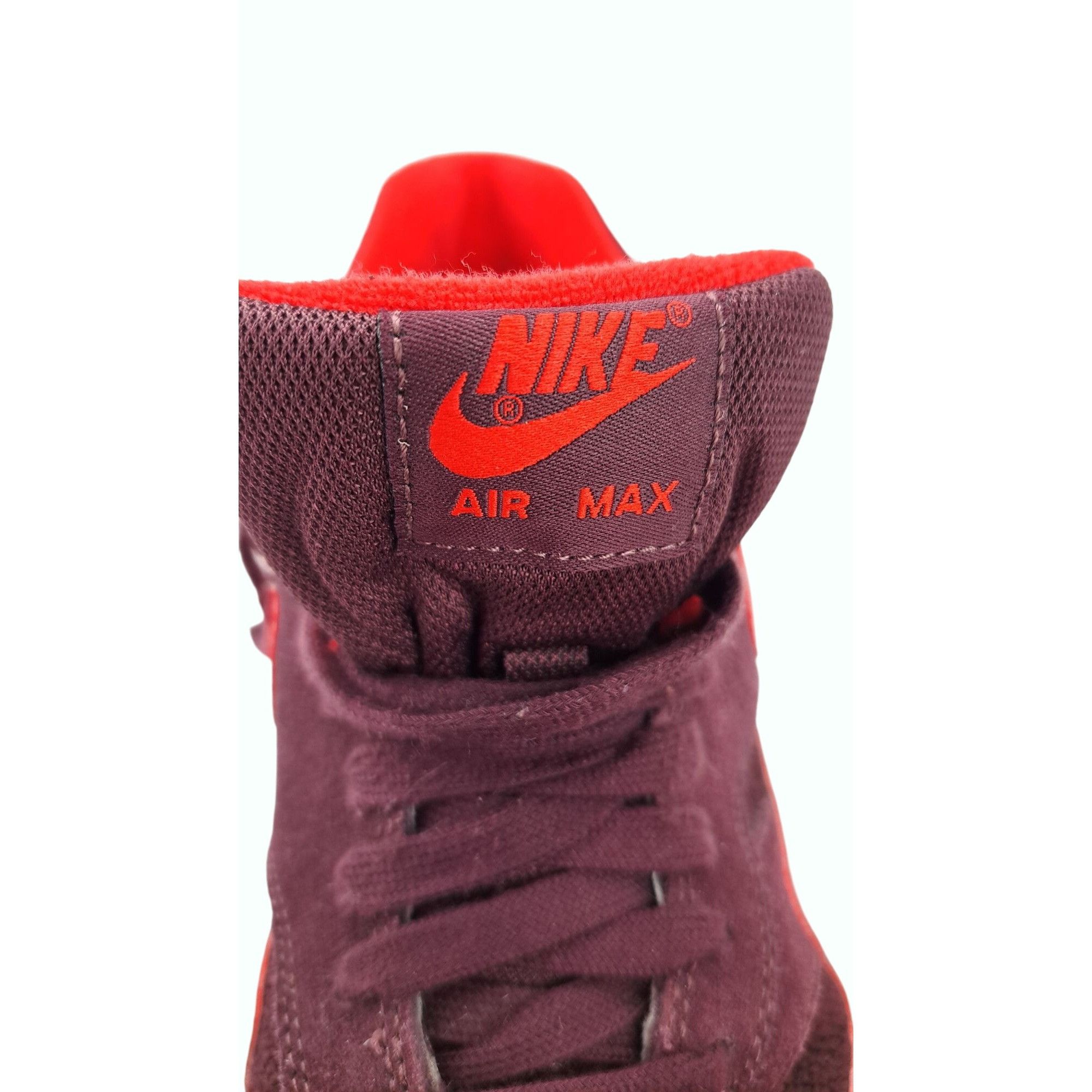 Nike Nike Air Max 1 Sneaker Shoe Women Size 10 Burgundy Platinum Size US 10 / IT 40 - 9 Thumbnail