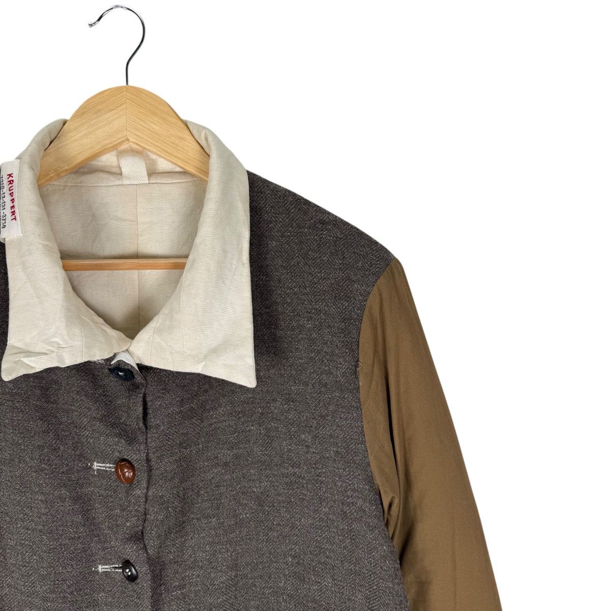 KLASICA ☀️KLASICA JAPAN REVERSIBLE HERRINGBONE LONG JACKET Size US M / EU 48-50 / 2 - 4 Thumbnail