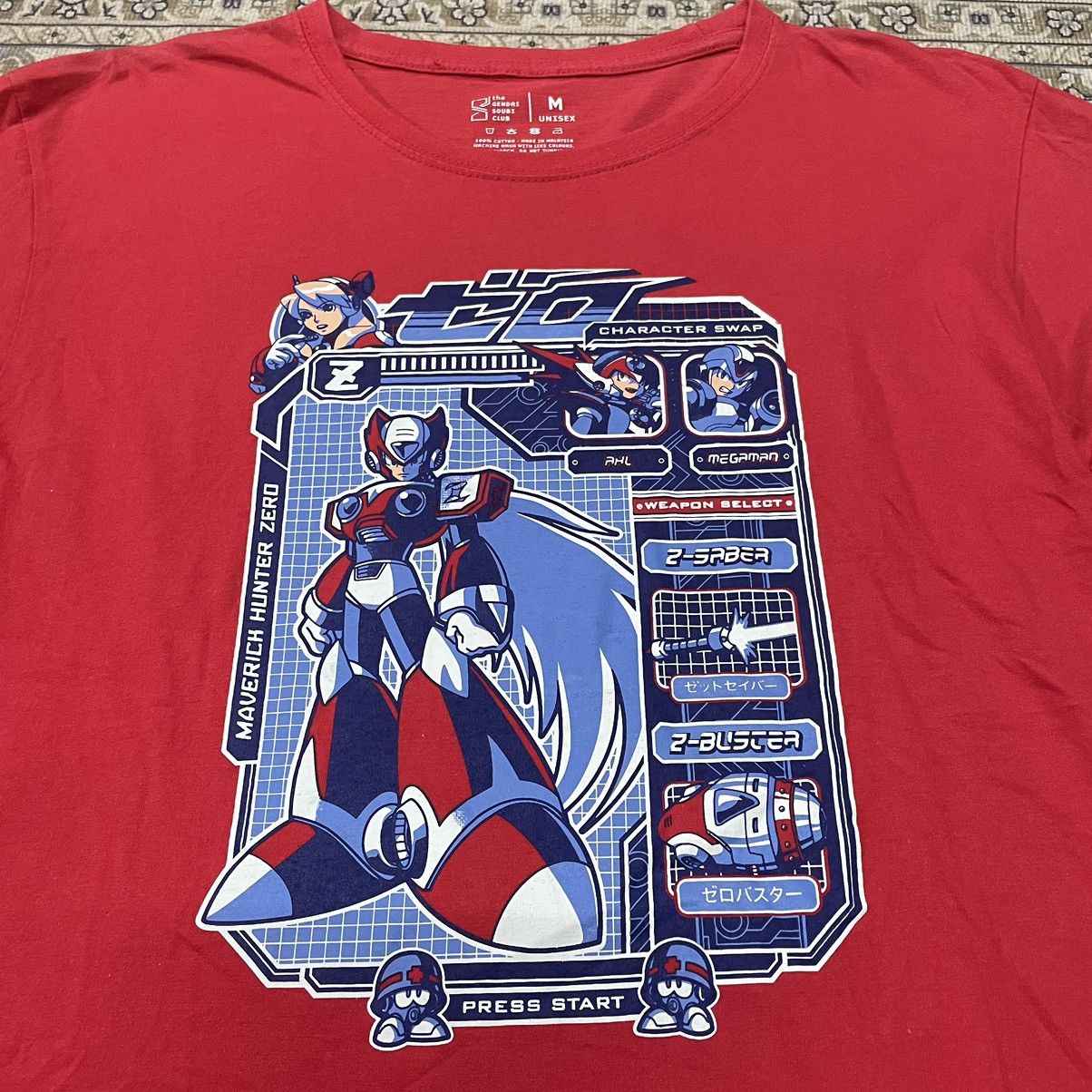 Anime × Japanese Brand Megaman Maverick Hunter Zero Japanese Anime Size US M / EU 48-50 / 2 - 3 Thumbnail