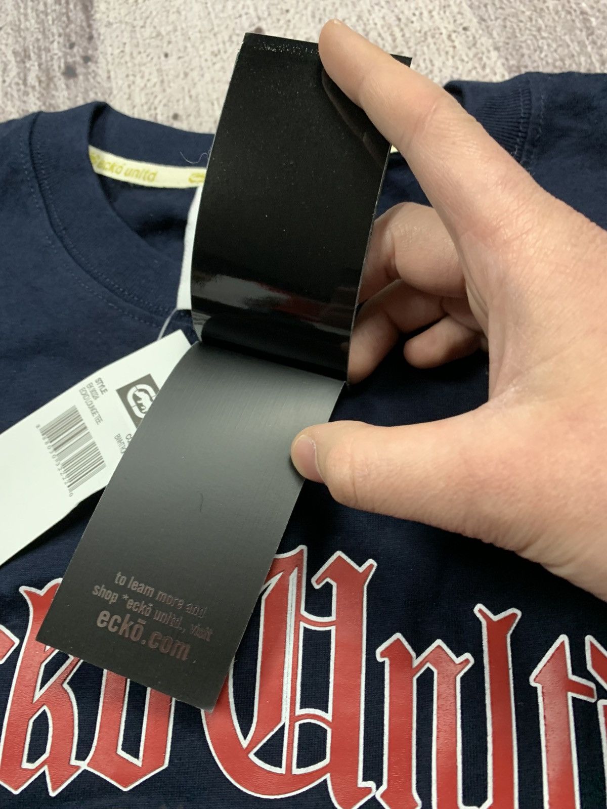 Ecko Unltd. Ecko UNLTD. Tee Vintage Sk8 Big Logo Avantgarde Style Size US XL / EU 56 / 4 - 13 Thumbnail