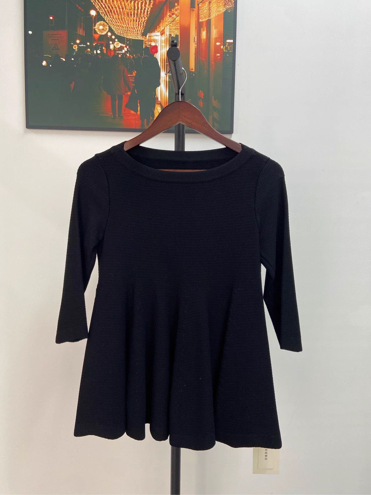 Alaia Alaia Black Knit Top 36 Size XS / US 0-2 / IT 36-38 - 1 Thumbnail