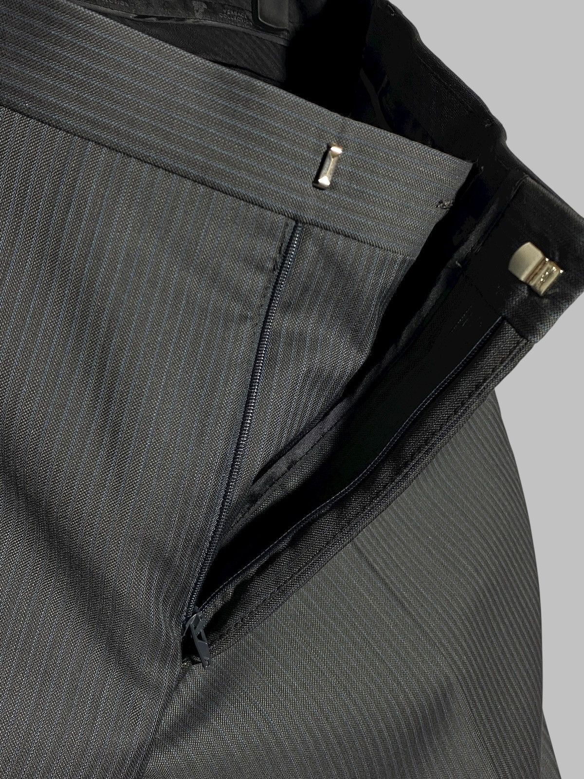 Versace Versace Collection Pinstripe Wool Blend Men’s Premium Suit Size 50R - 20 Thumbnail
