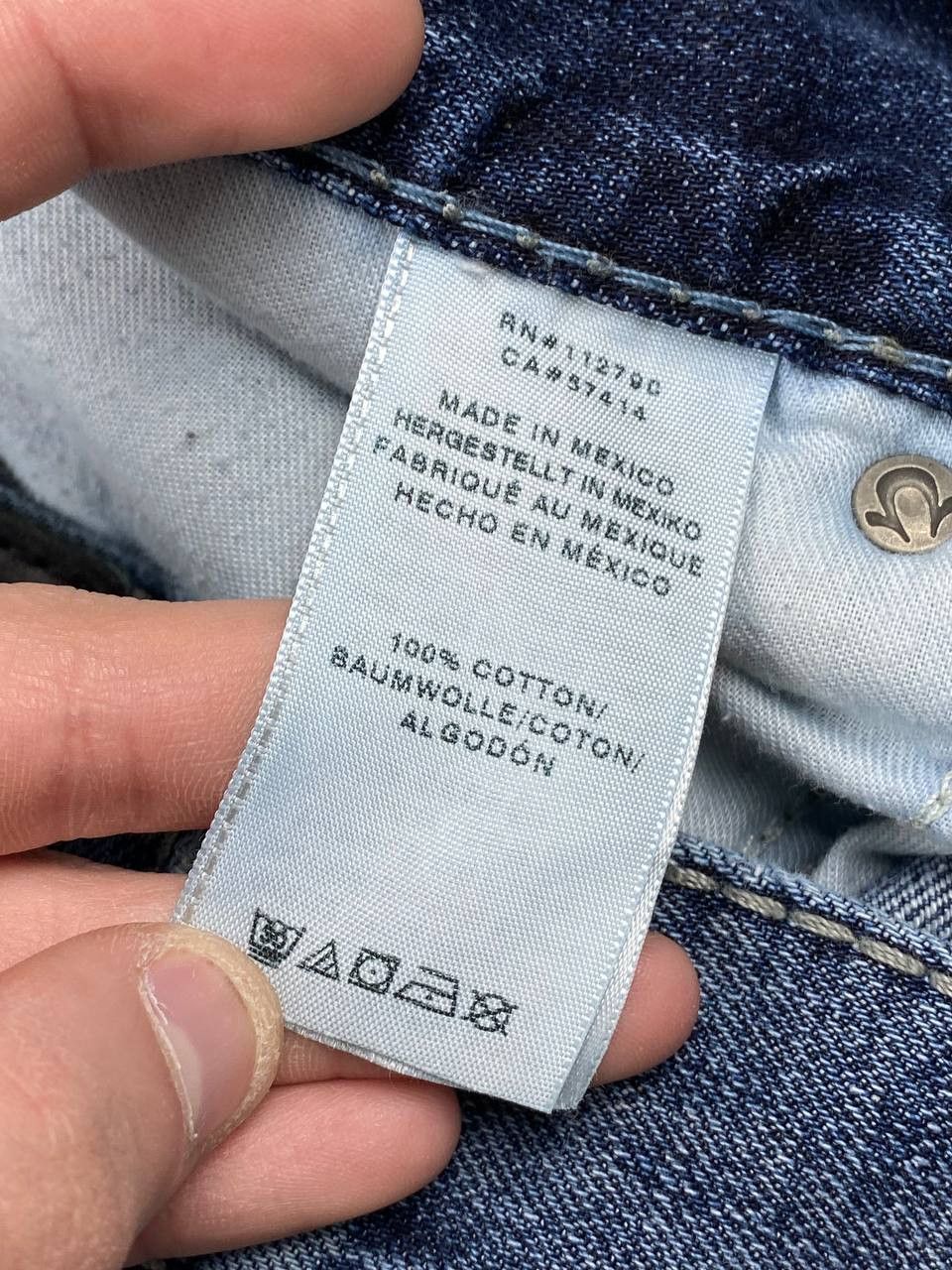 True Religion Vintage True Religion Ricky Straight Denim Jeans Baggy Size US 32 / EU 48 - 11 Thumbnail