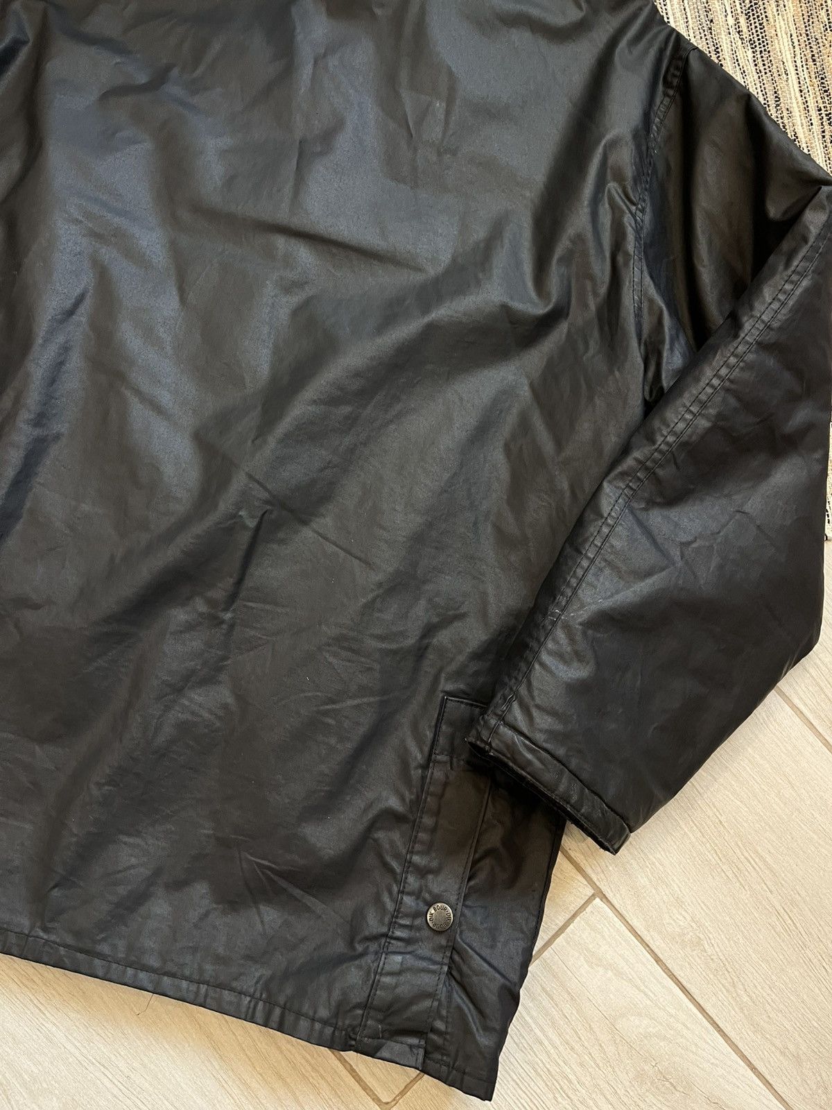 Barbour Vintage Barbour Waxed style Raincoat Jacket casuals luxury Size US XL / EU 56 / 4 - 14 Thumbnail