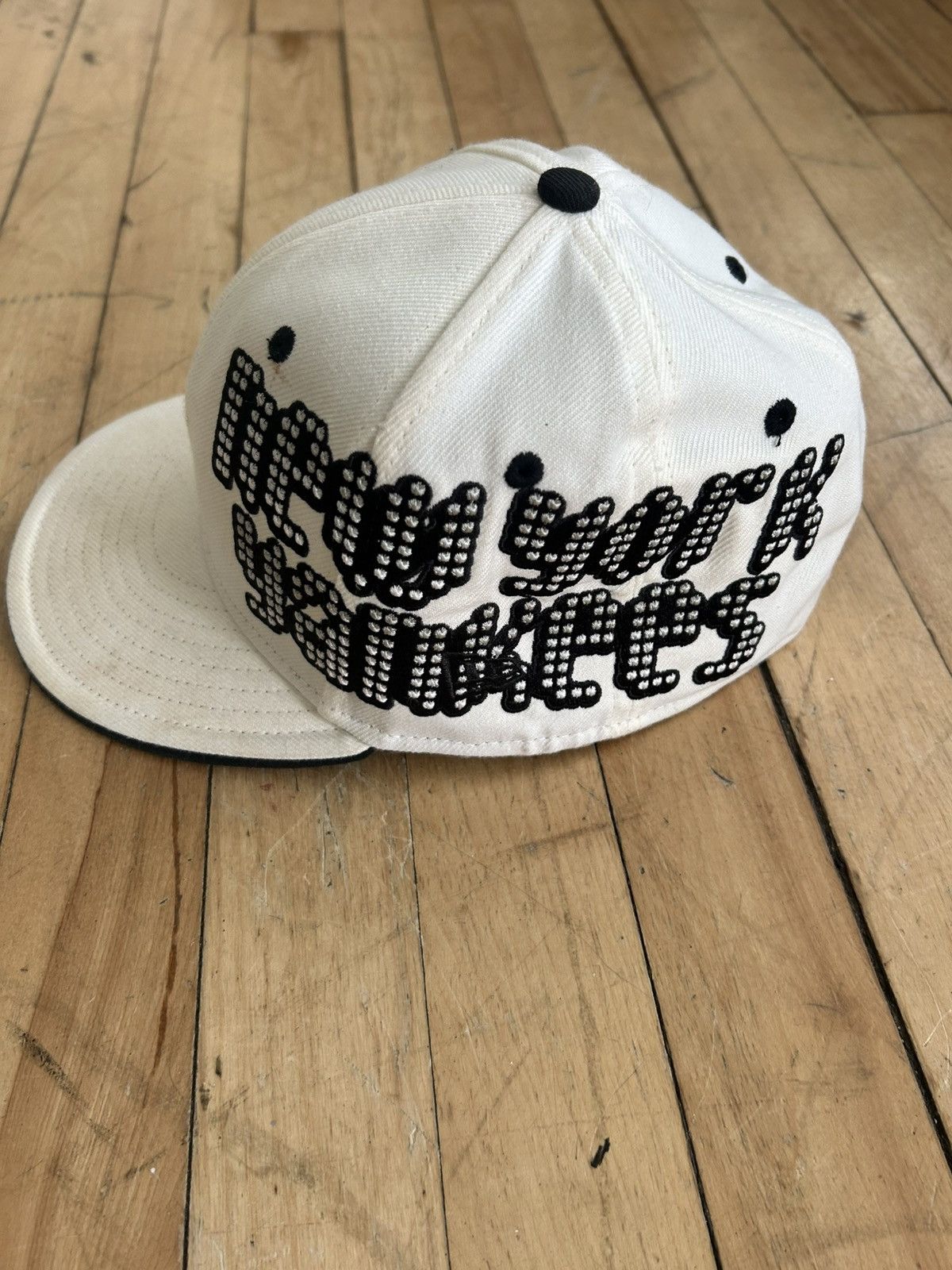 New Era Vintage New Era Yankees Fitted Cap Size ONE SIZE - 2 Thumbnail