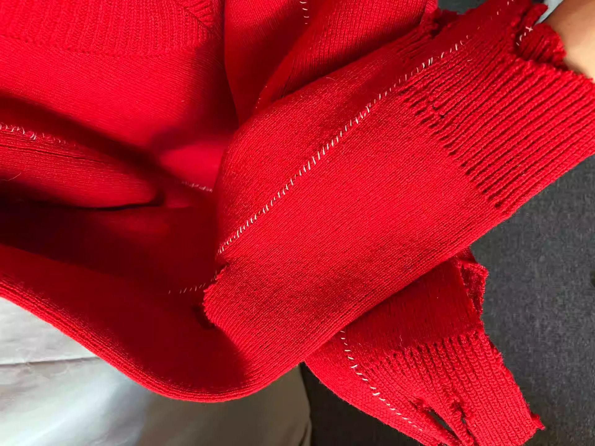 Raf Simons Raf Simons red sweater knitted sweater-2505 Size US M / EU 48-50 / 2 - 8 Thumbnail