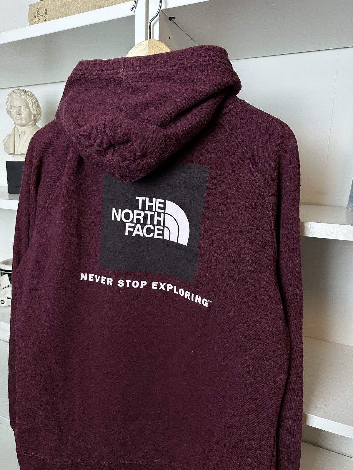 The North Face The North Face never stop exploring burgundy hoodie Size US L / EU 52-54 / 3 - 10 Thumbnail