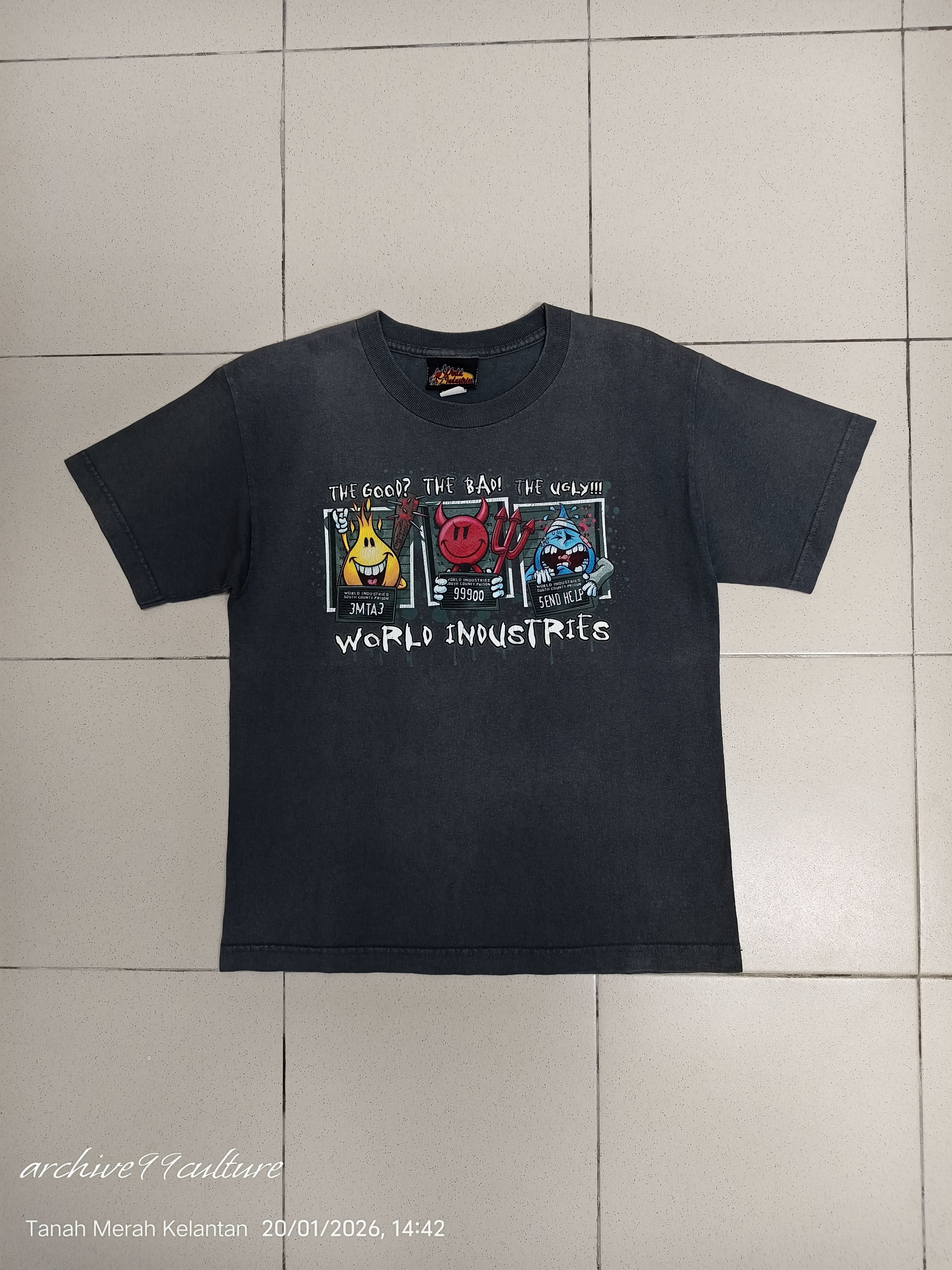 World Industries Rare 90’s Flameboy Wet Willy the good, the bad, the ugly Size US M / EU 48-50 / 2 - 11 Thumbnail