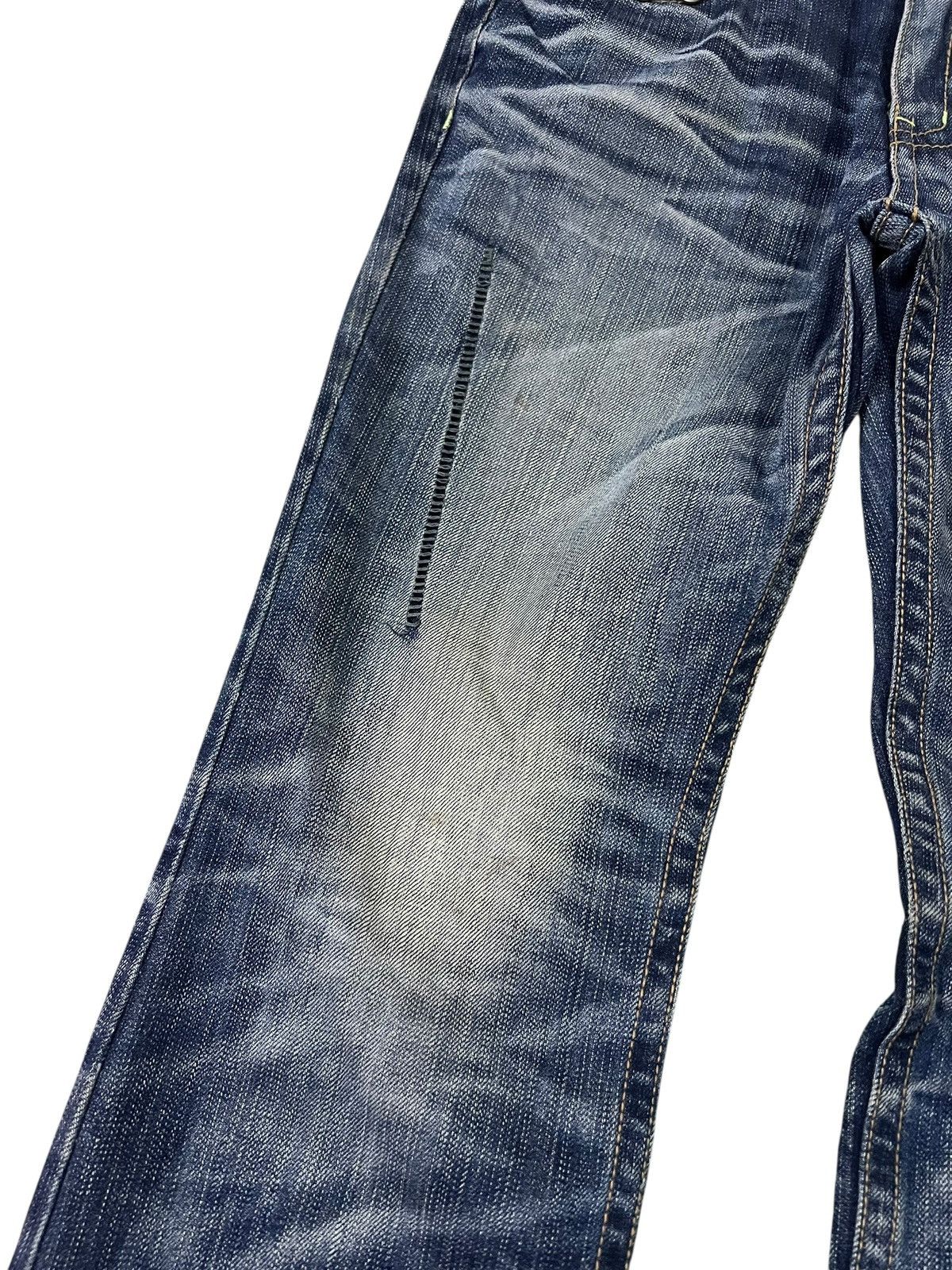 If Six Was Nine Vintage Flare Zz-First O Pinball Active Market Claw Jean Size US 30 / EU 46 - 6 Thumbnail