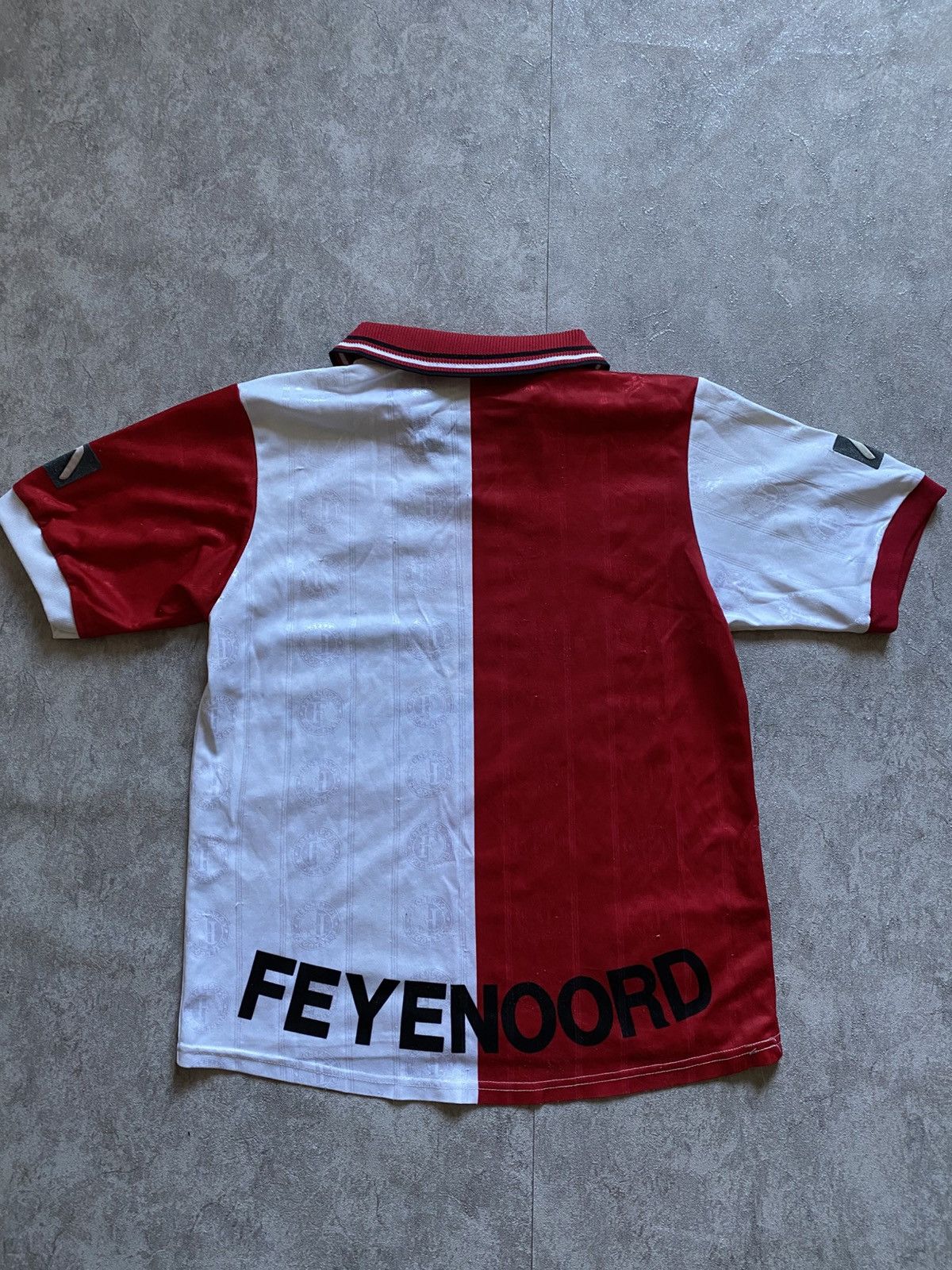 Adidas 1997/98 Feyenoord Rotterdam Home Adidas Jersey Made in UK Size US S / EU 44-46 / 1 - 8 Thumbnail