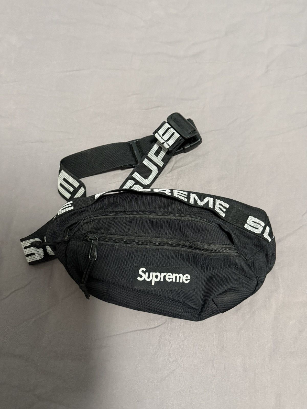 Supreme Supreme ss18 18ss 3m waist bag black Size ONE SIZE - 1 Thumbnail