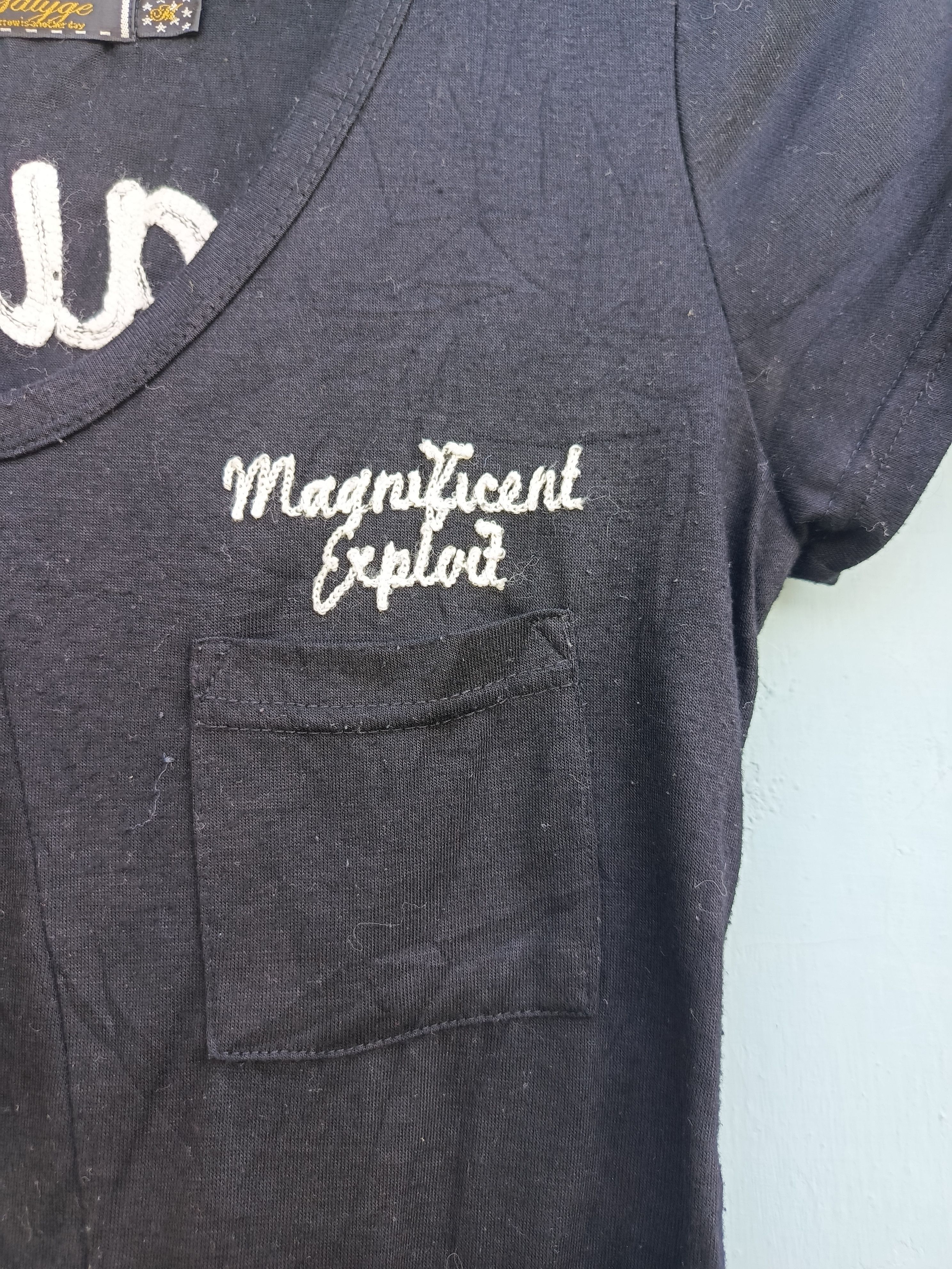 Japanese Brand Galyge Staunch Skull Top – Edgy Street Style Size M / US 6-8 / IT 42-44 - 4 Thumbnail
