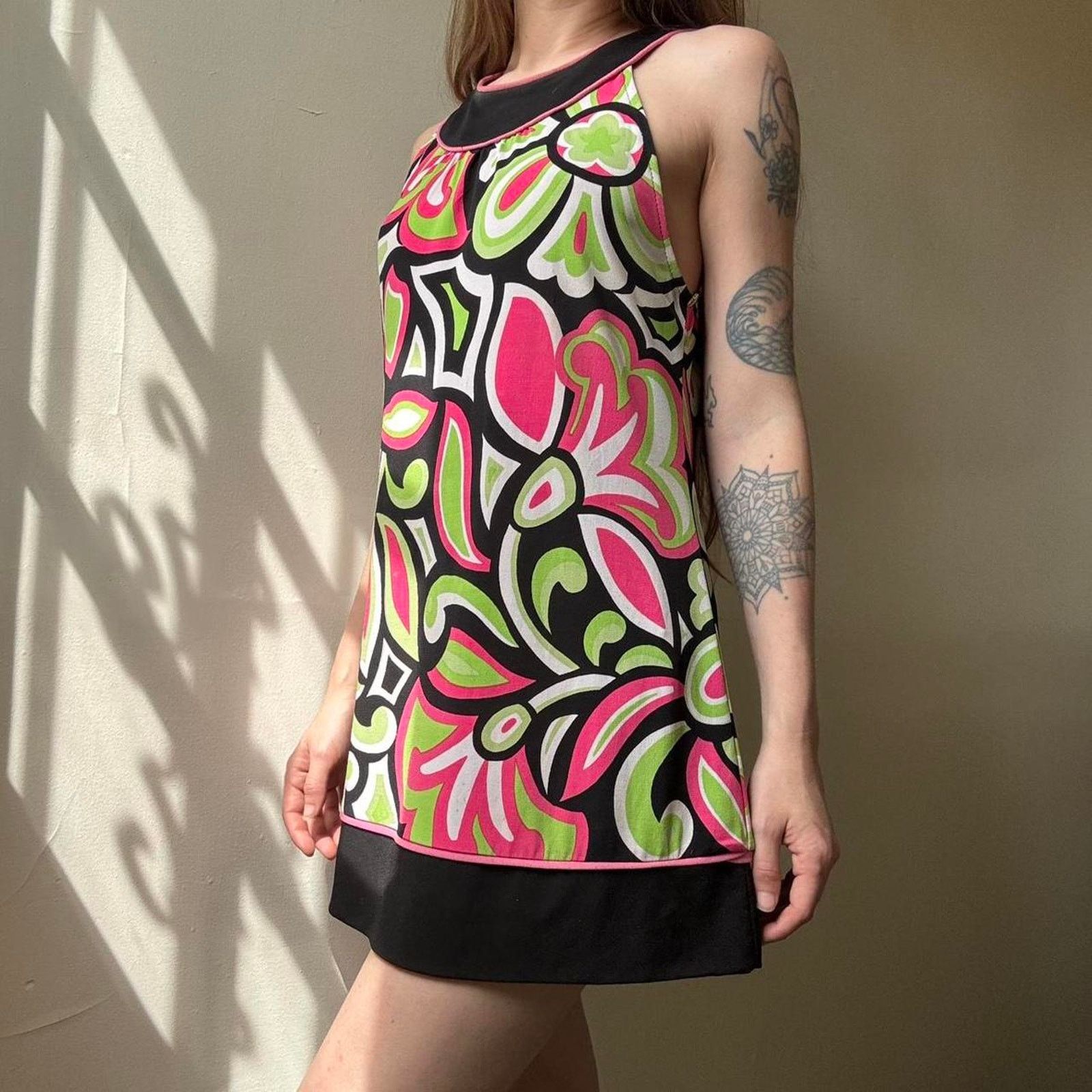 Vintage Y2K INC International Concepts Mod Patterned Tunic Small Size S / US 4 / IT 40 - 2 Thumbnail