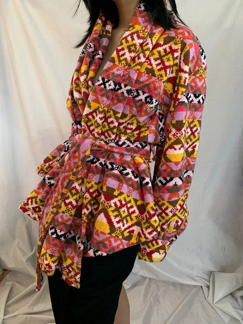 Vivienne Westwood Vivienne Westwood Logo Embroidered Robe - dmc Size US M / EU 48-50 / 2 - 1 Thumbnail