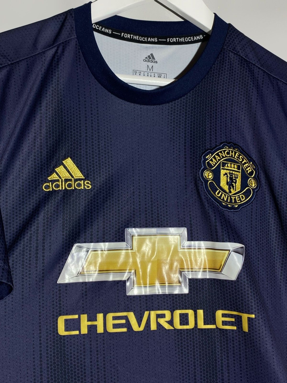 Adidas Adidas Manchester United 2018/19 Third Soccer Jersey Size US M / EU 48-50 / 2 - 3 Thumbnail