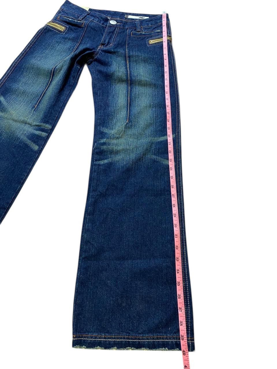 Beauty Beast 2000s Gozo Japanese Lgb Style Multizipper Faded Baggy Jeans Size US 29 - 15 Thumbnail