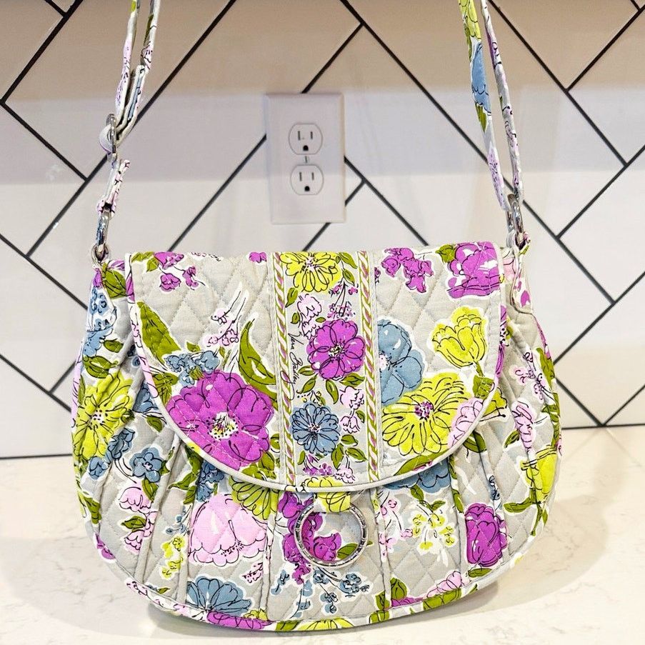 Vera Bradley Vera Bradley water color Floral Pattern Crossbody Purse Size ONE SIZE - 2 Thumbnail