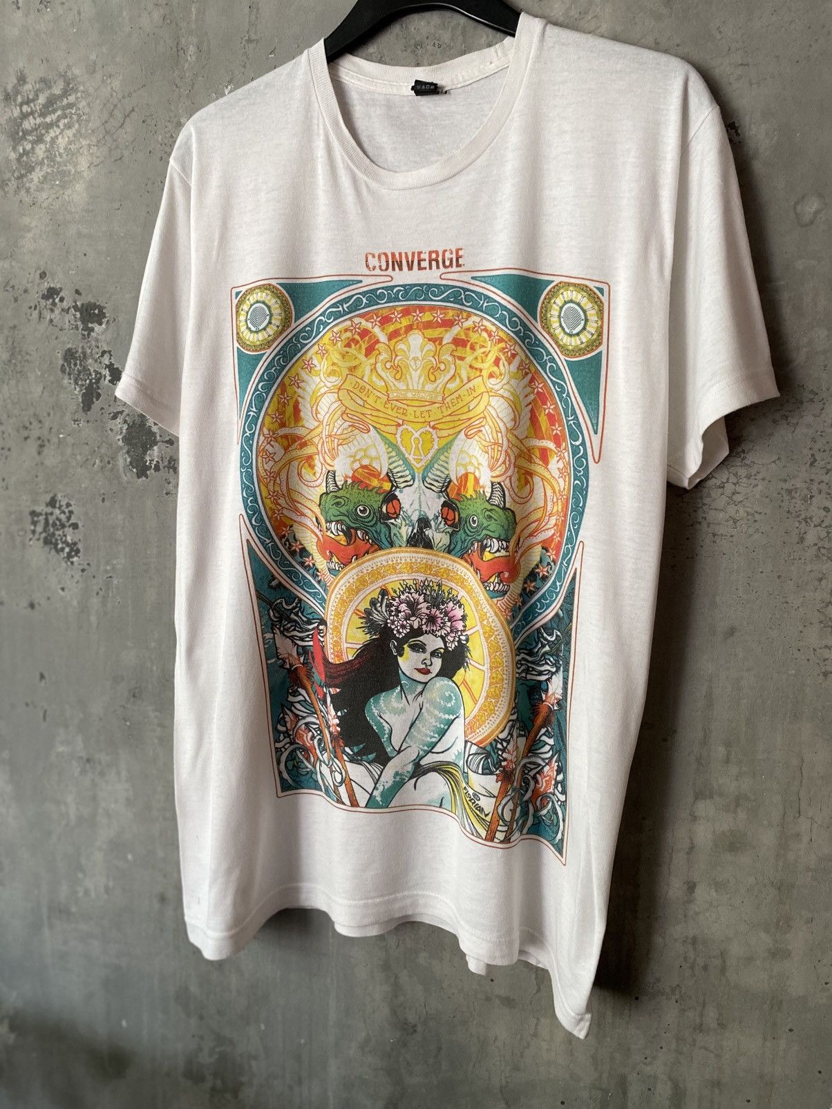 Band Tees CONVERGE Size US L / EU 52-54 / 3 - 3 Thumbnail