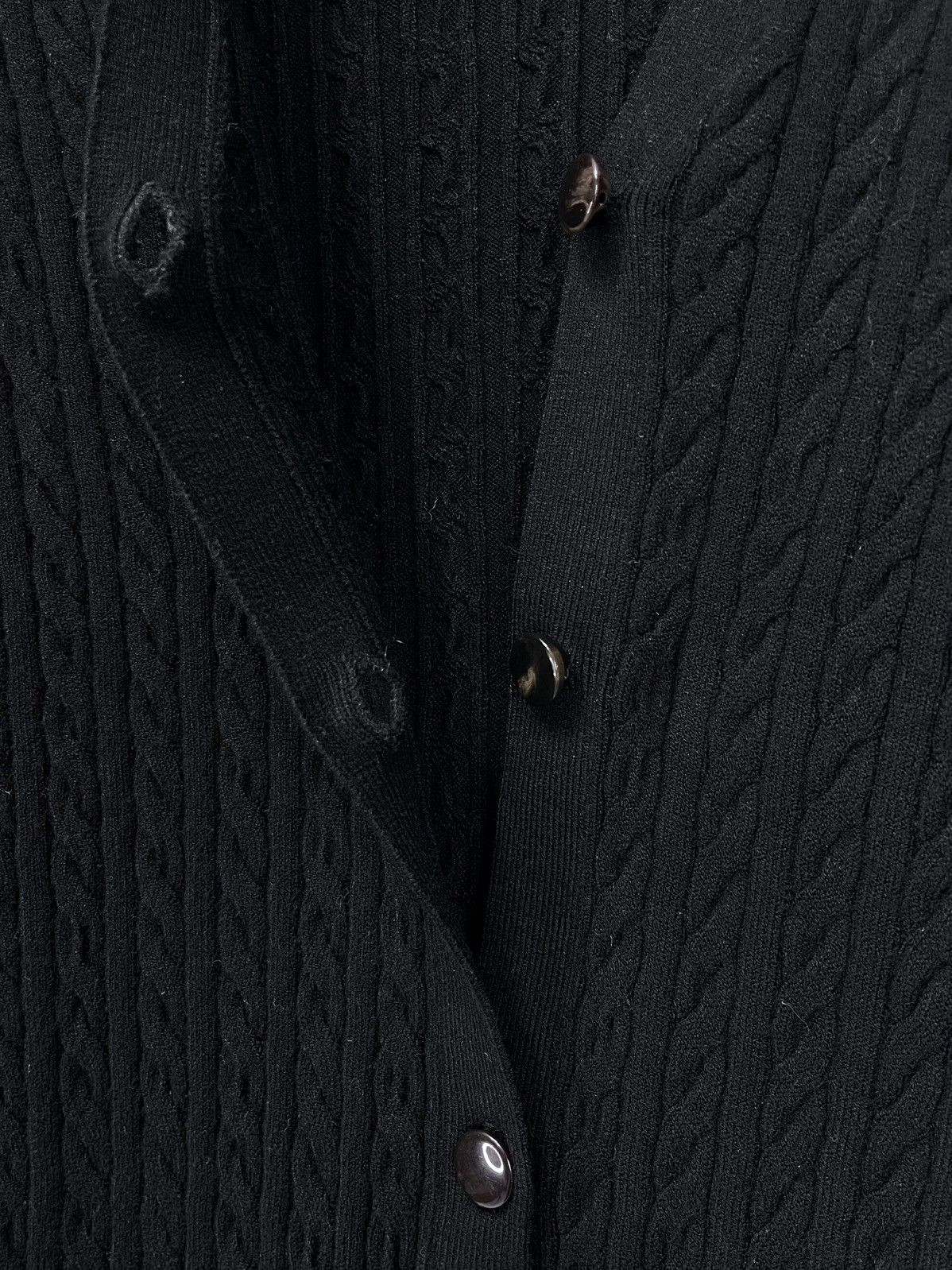 Sezane SÉZANE La Maille Cable-Knit Cardigan - Size M - Viscose Size M / US 6-8 / IT 42-44 - 9 Thumbnail