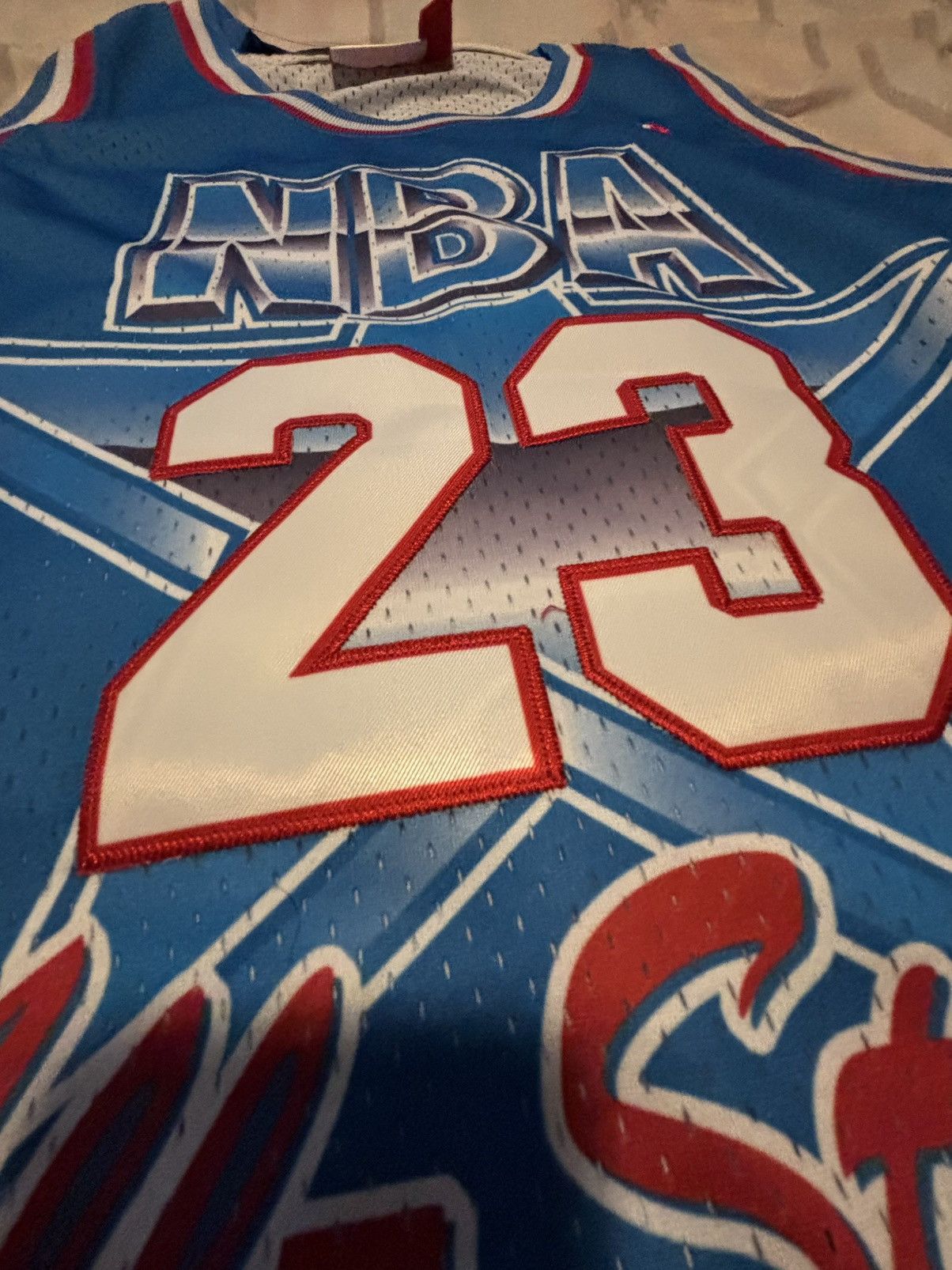 NBA 1993 Michael Jordan All-Stars jersey Size US L / EU 52-54 / 3 - 4 Thumbnail