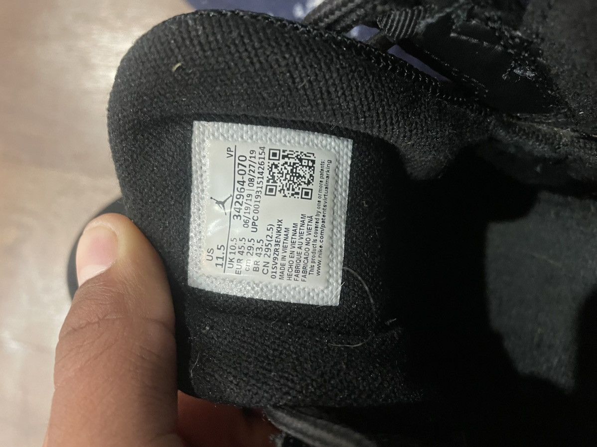 Jordan Brand Jordan True Flight black basketball shoes. Size US 11.5 Size US 11.5 / EU 44-45 - 4 Thumbnail