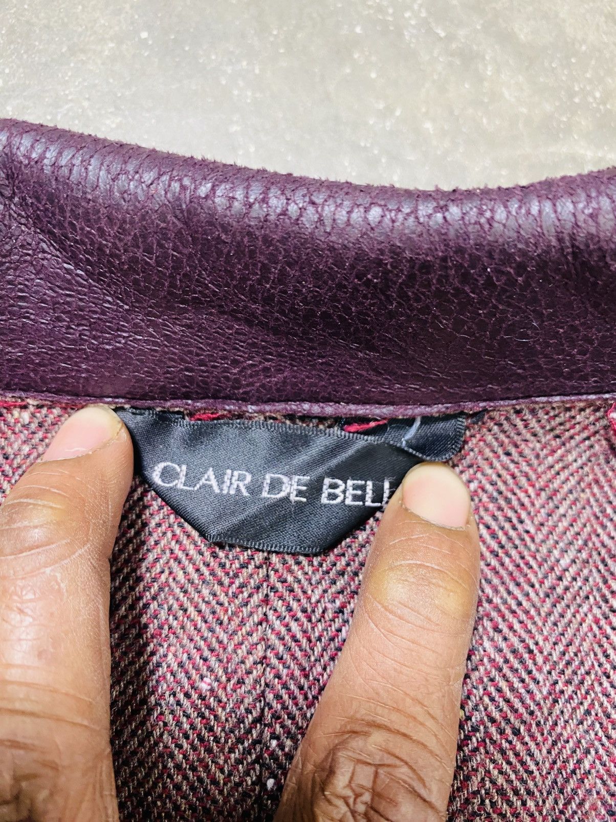 Other Clair De Bell Suede Leather Jacket Size M / US 6-8 / IT 42-44 - 11 Thumbnail