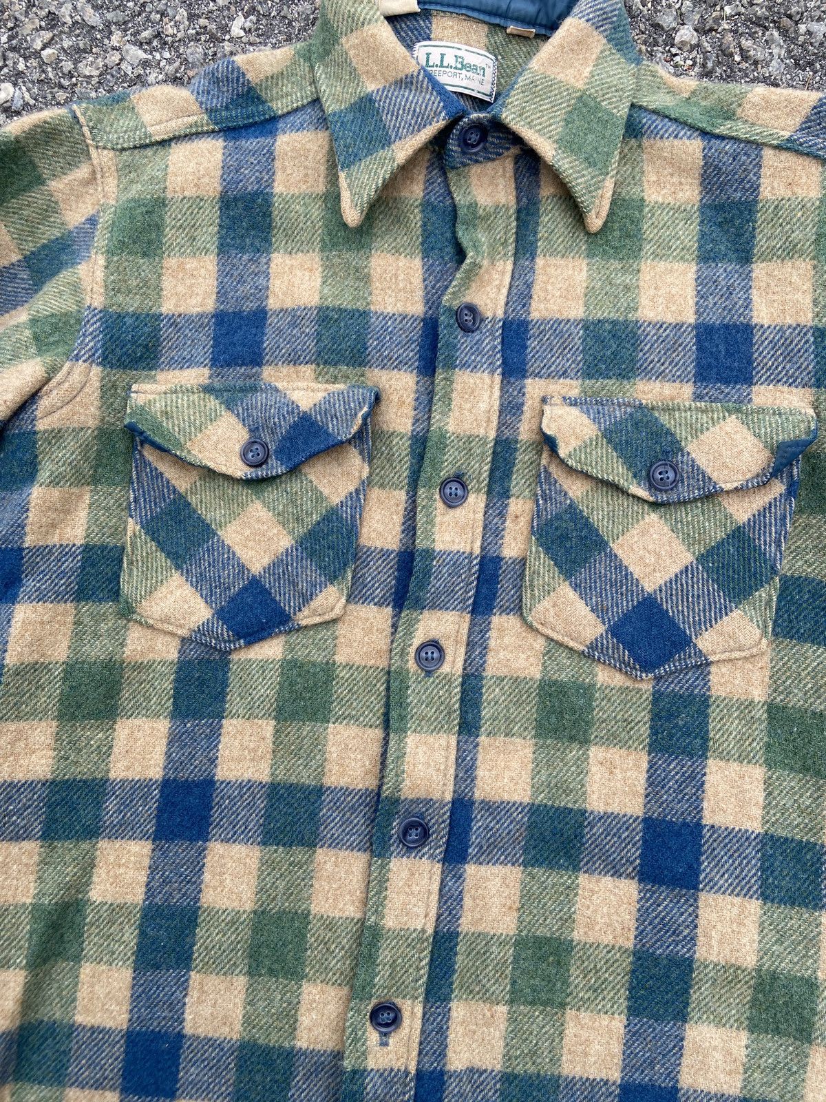 L.L. Bean × Vintage Vintage LL Bean Flannel Size US L / EU 52-54 / 3 - 8 Thumbnail