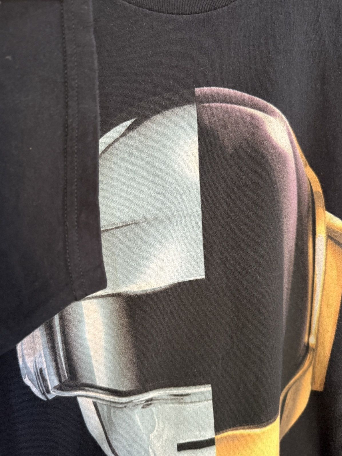 Band Tees Rare Vintage Daft Punk Electronic Dou Promo Faded Usa Tee Size US L / EU 52-54 / 3 - 5 Thumbnail