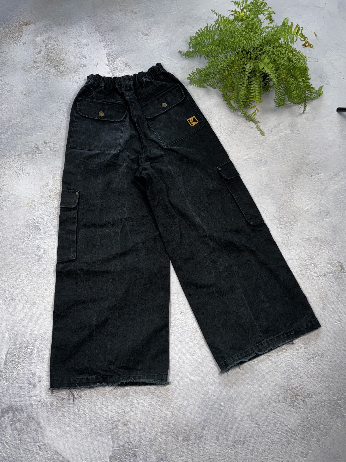 Karl Kani Karl Kani Baggy Flared Pants 2Pac Style Vintage Size US 32 / EU 48 - 10 Thumbnail
