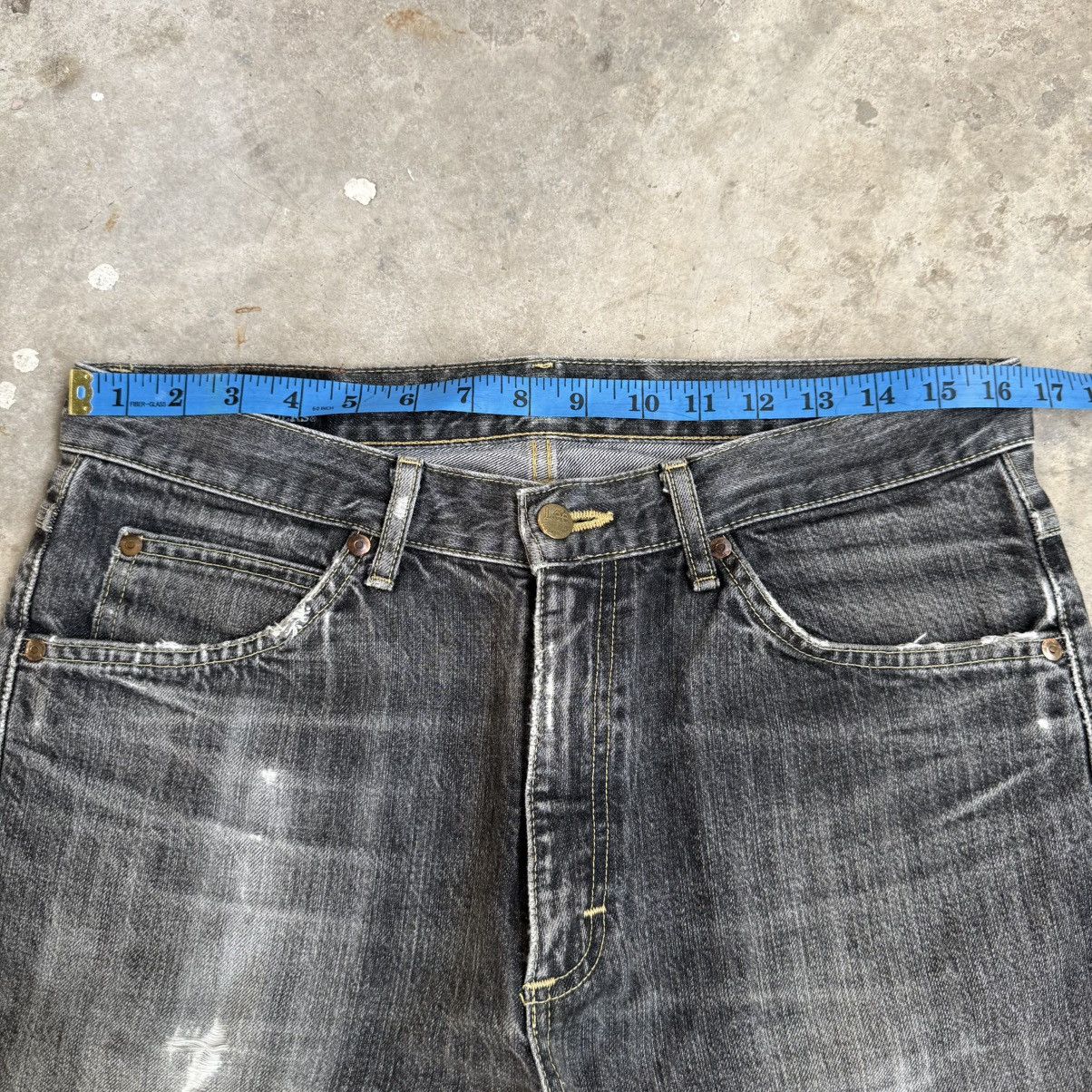 Lee Vintage Lee Faded Black Denim Jean Pants W33 Size US 33 - 5 Thumbnail